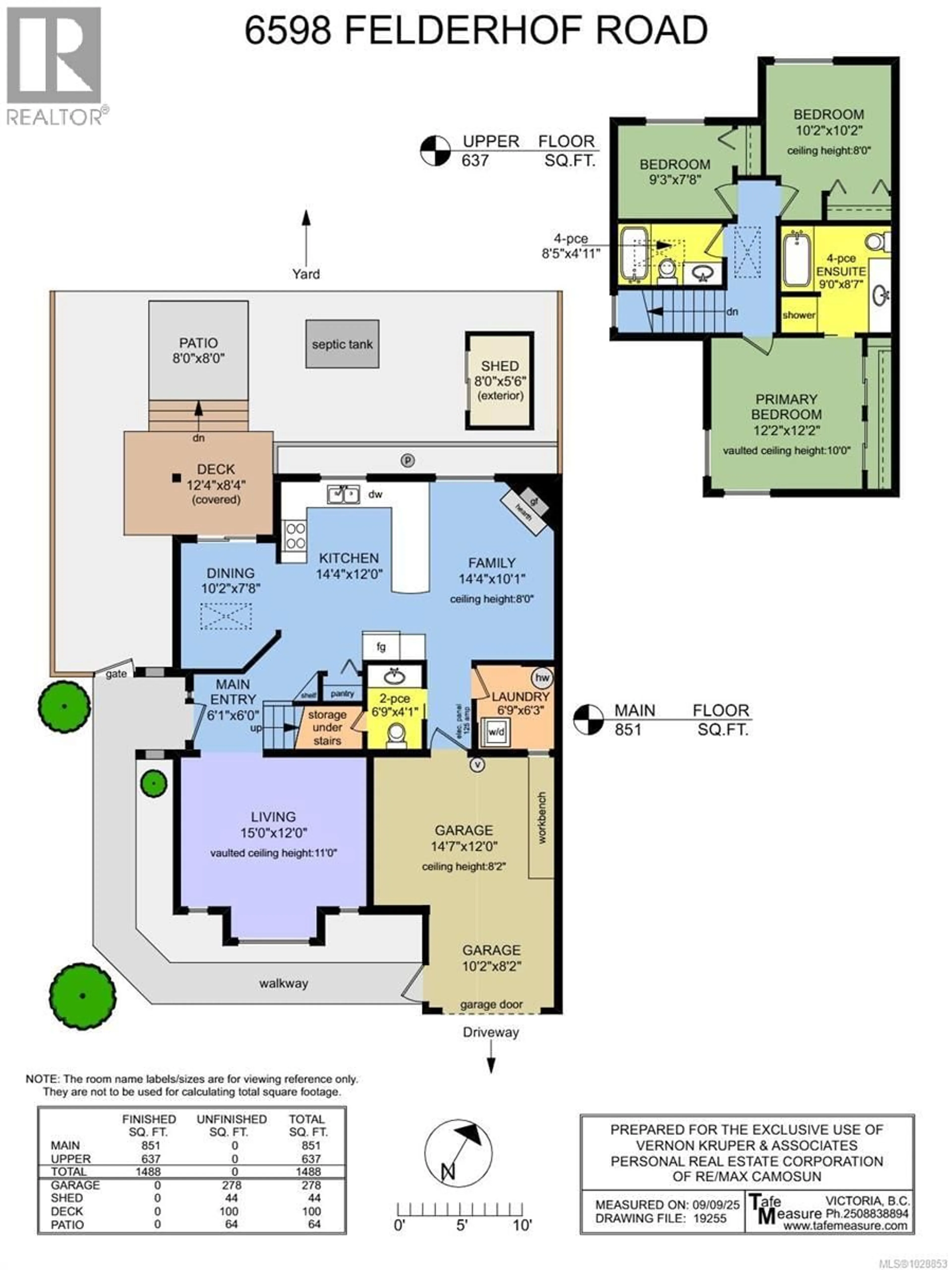 Floor plan for 6598 FELDERHOF ROAD, Sooke British Columbia V9Z0V8