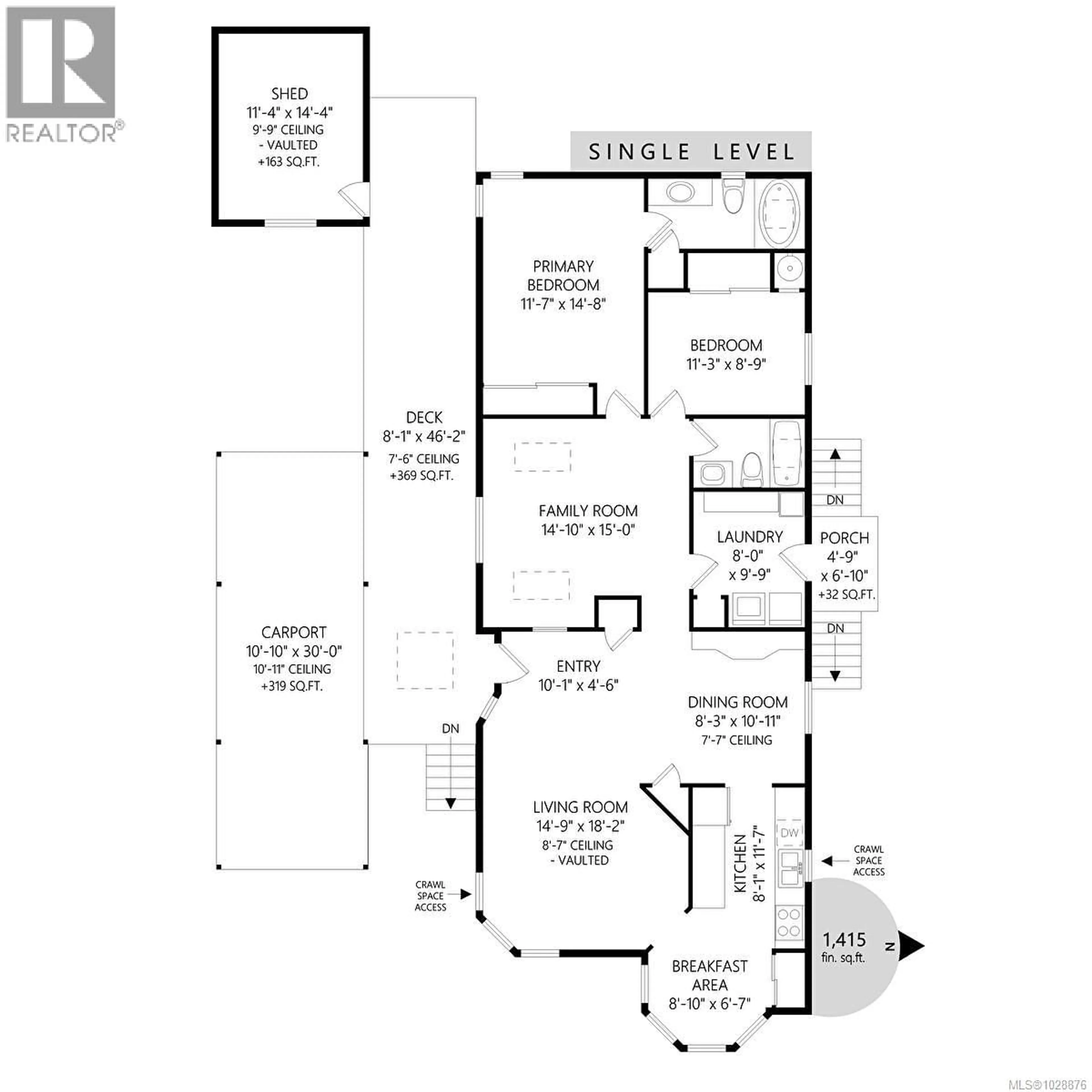 Floor plan for 211 - 2779 STAUTW ROAD, Central Saanich British Columbia V8M2C8