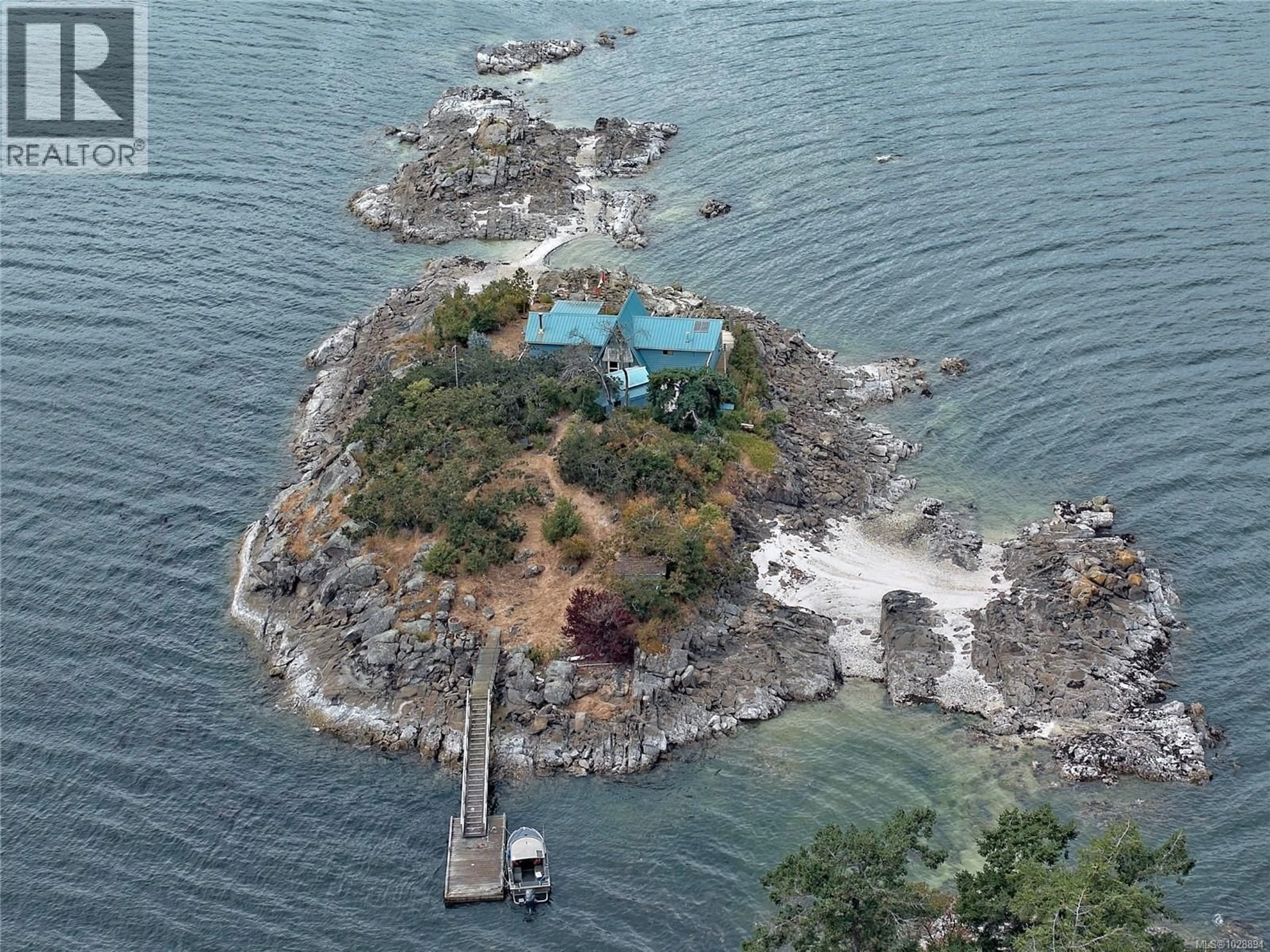 A pic from outside/outdoor area/front of a property/back of a property/a pic from drone, water/lake/river/ocean view for Lot A TWILIGHT ISLAND, Salt Spring British Columbia V8K1X6