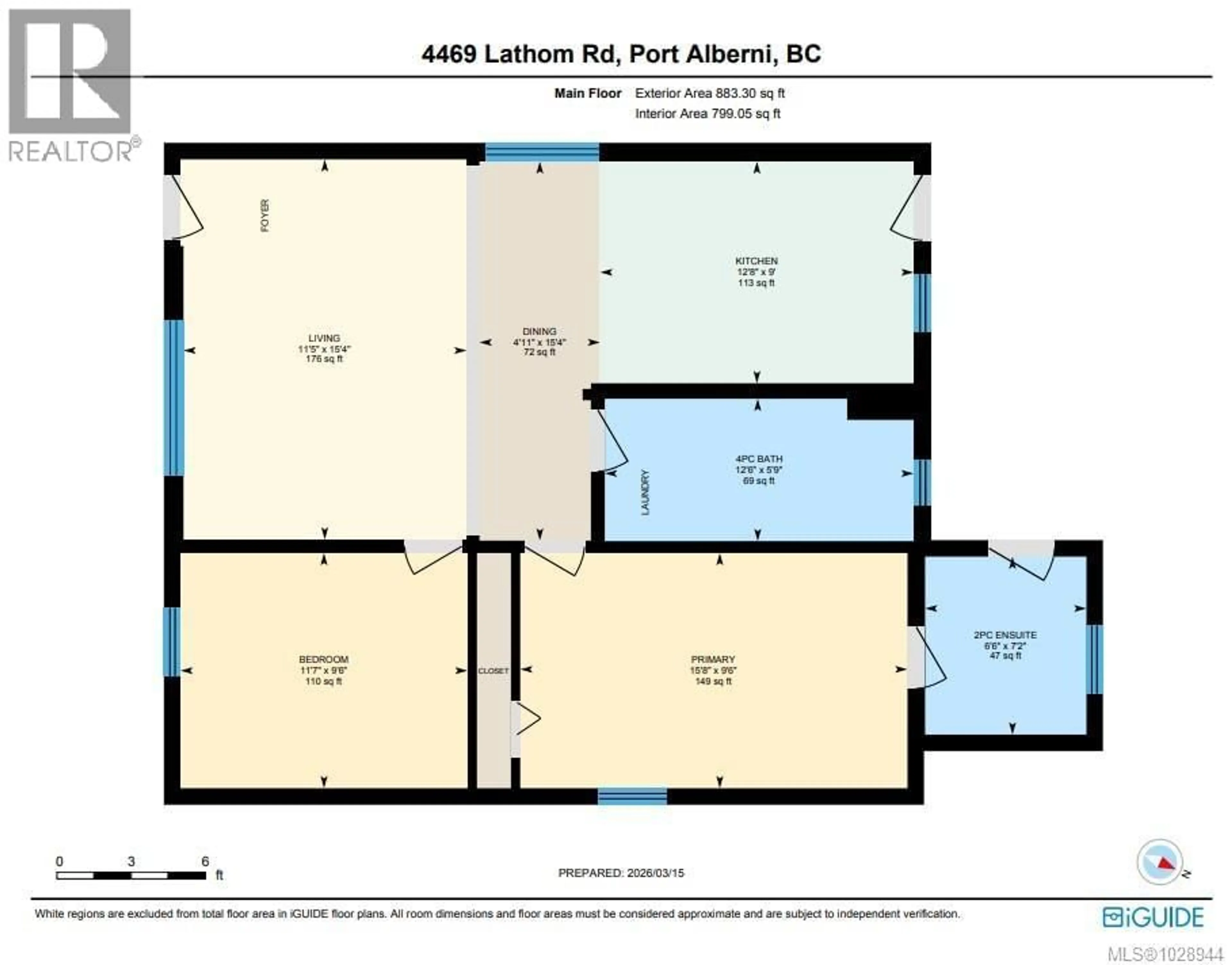 Floor plan for 4469 LATHOM ROAD, Port Alberni British Columbia V9Y5S8
