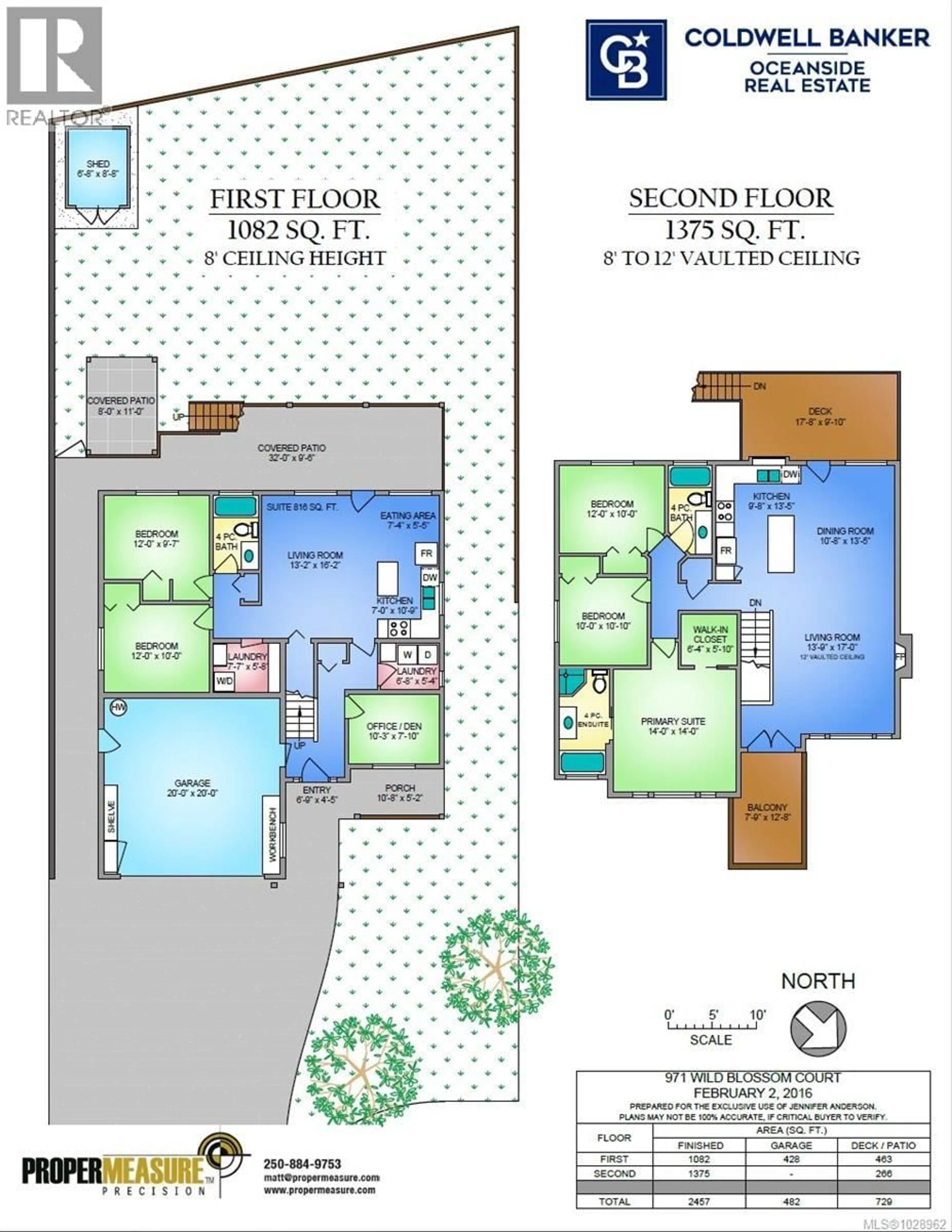 Floor plan for 971 WILD BLOSSOM COURT, Langford British Columbia V9C4W8