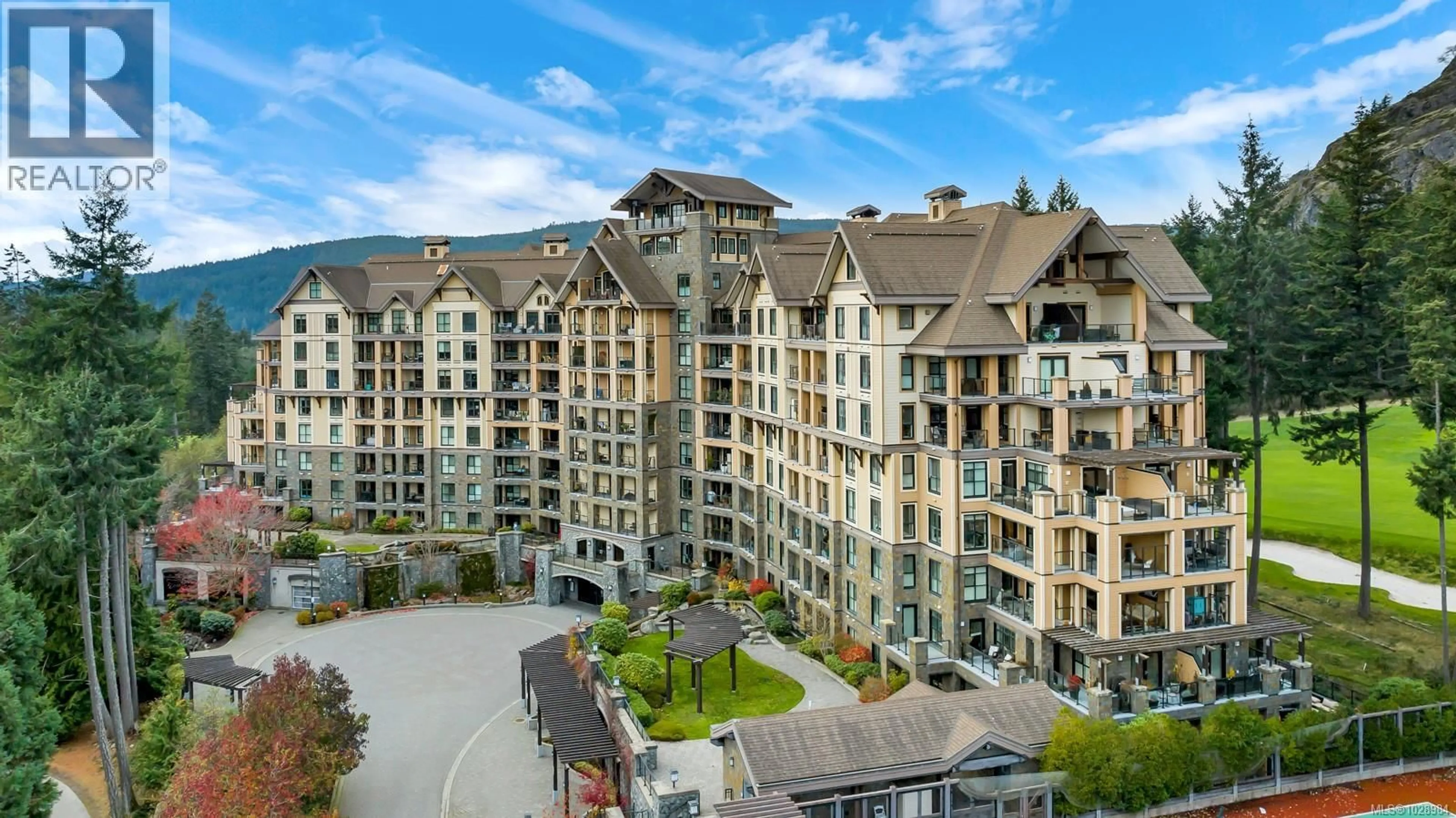 A pic from outside/outdoor area/front of a property/back of a property/a pic from drone, city buildings view from balcony for 802 - 1400 LYNBURNE PLACE, Langford British Columbia V9B0A4