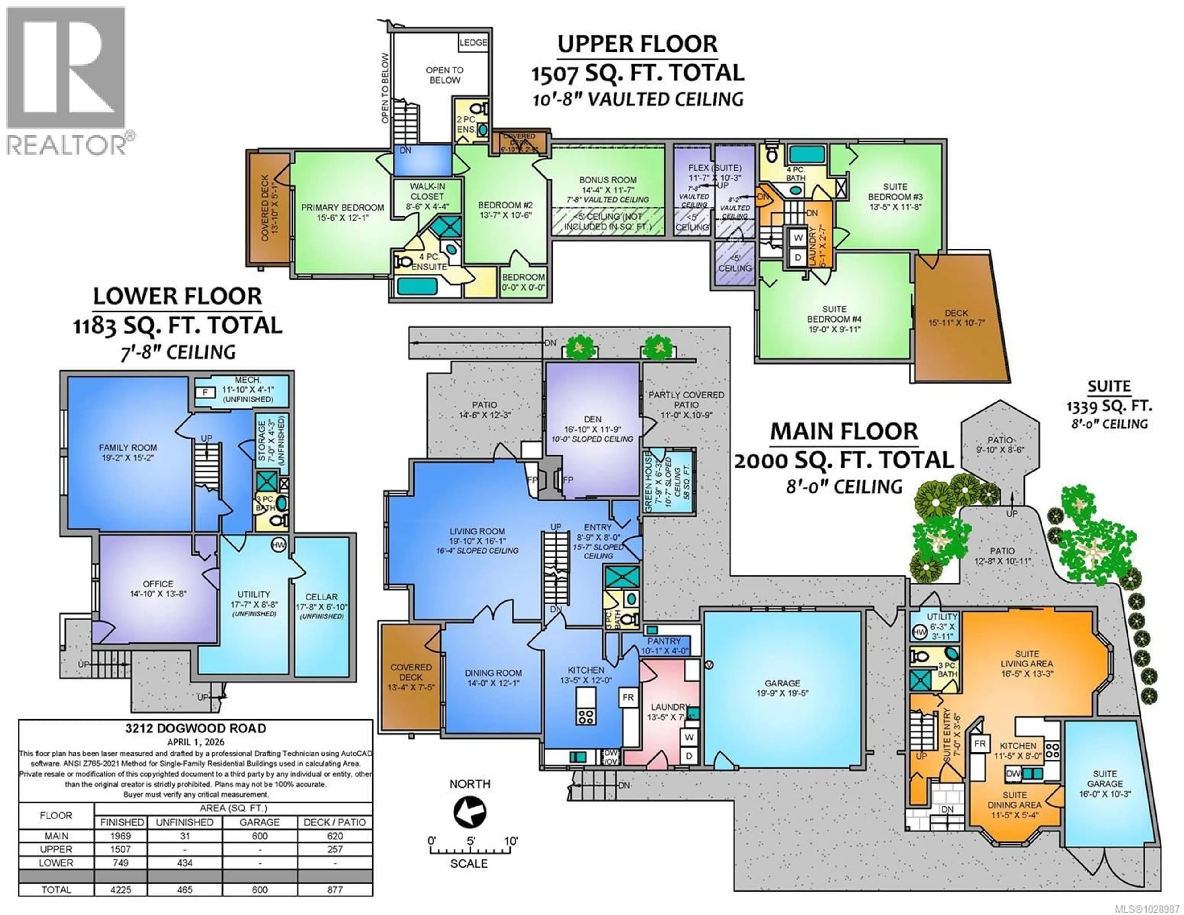 Floor plan for 3212 DOGWOOD ROAD, Chemainus British Columbia V0R1K2