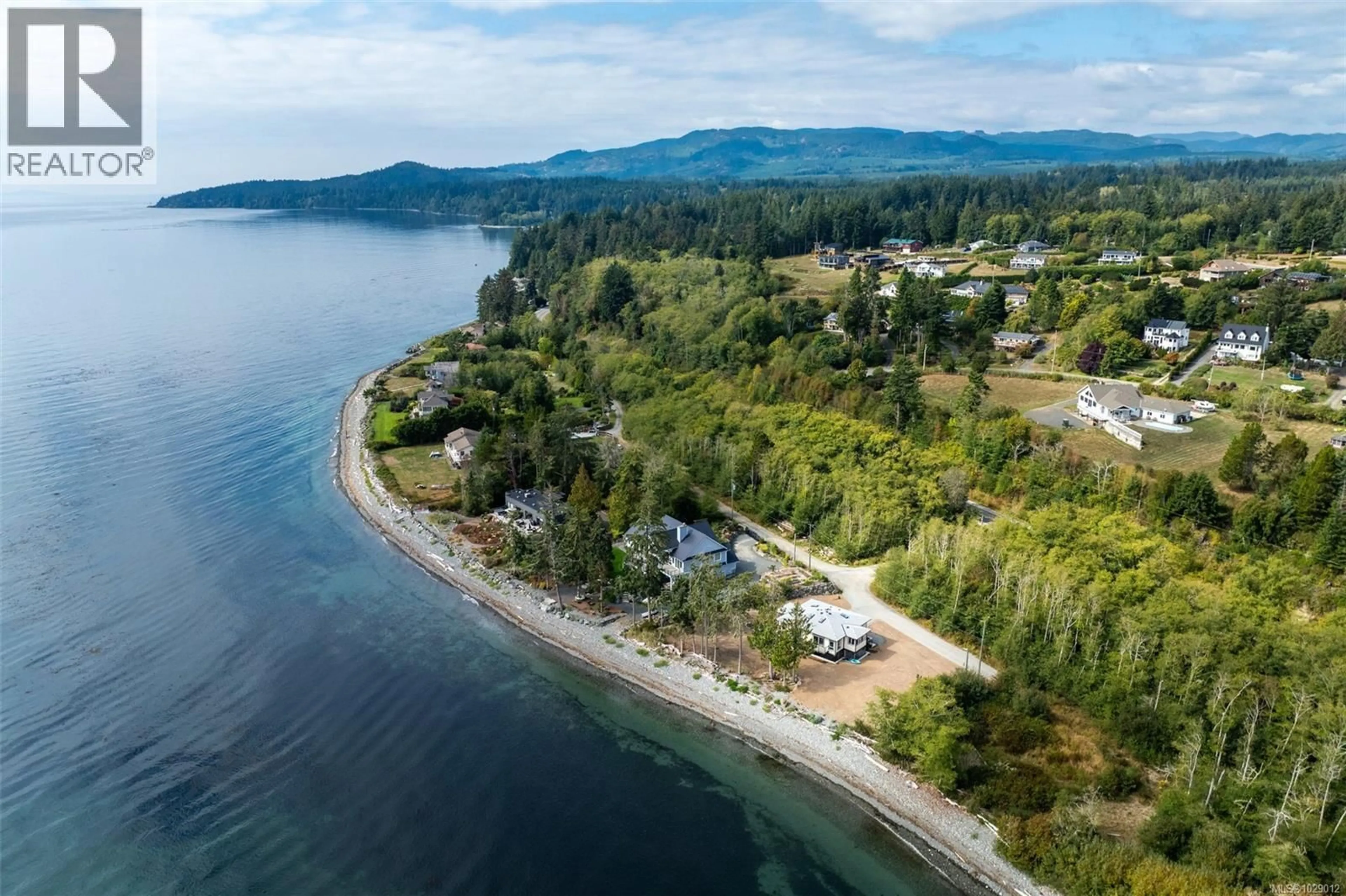 A pic from outside/outdoor area/front of a property/back of a property/a pic from drone, water/lake/river/ocean view for 8801 WEST COAST ROAD, Sooke British Columbia V9Z1E7