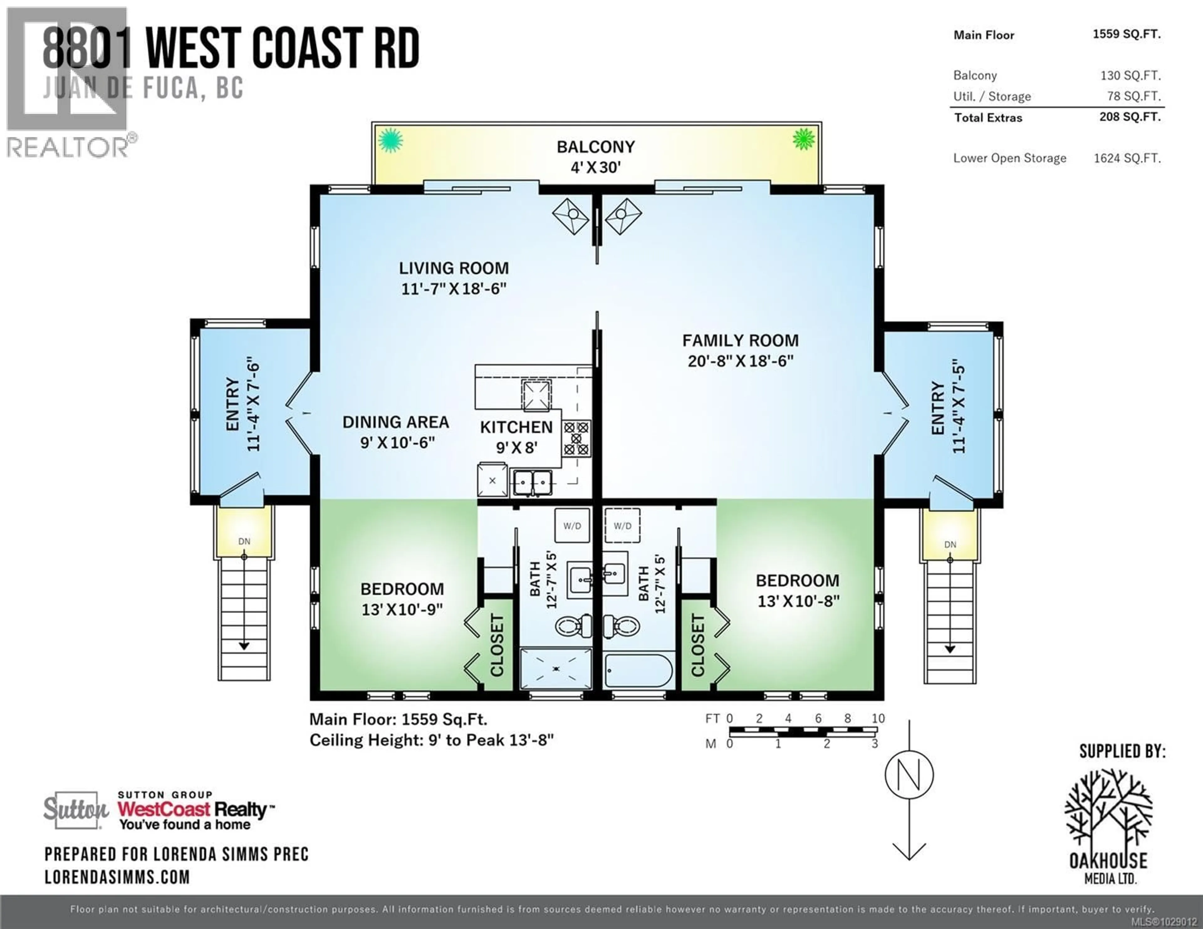 Floor plan for 8801 WEST COAST ROAD, Sooke British Columbia V9Z1E7