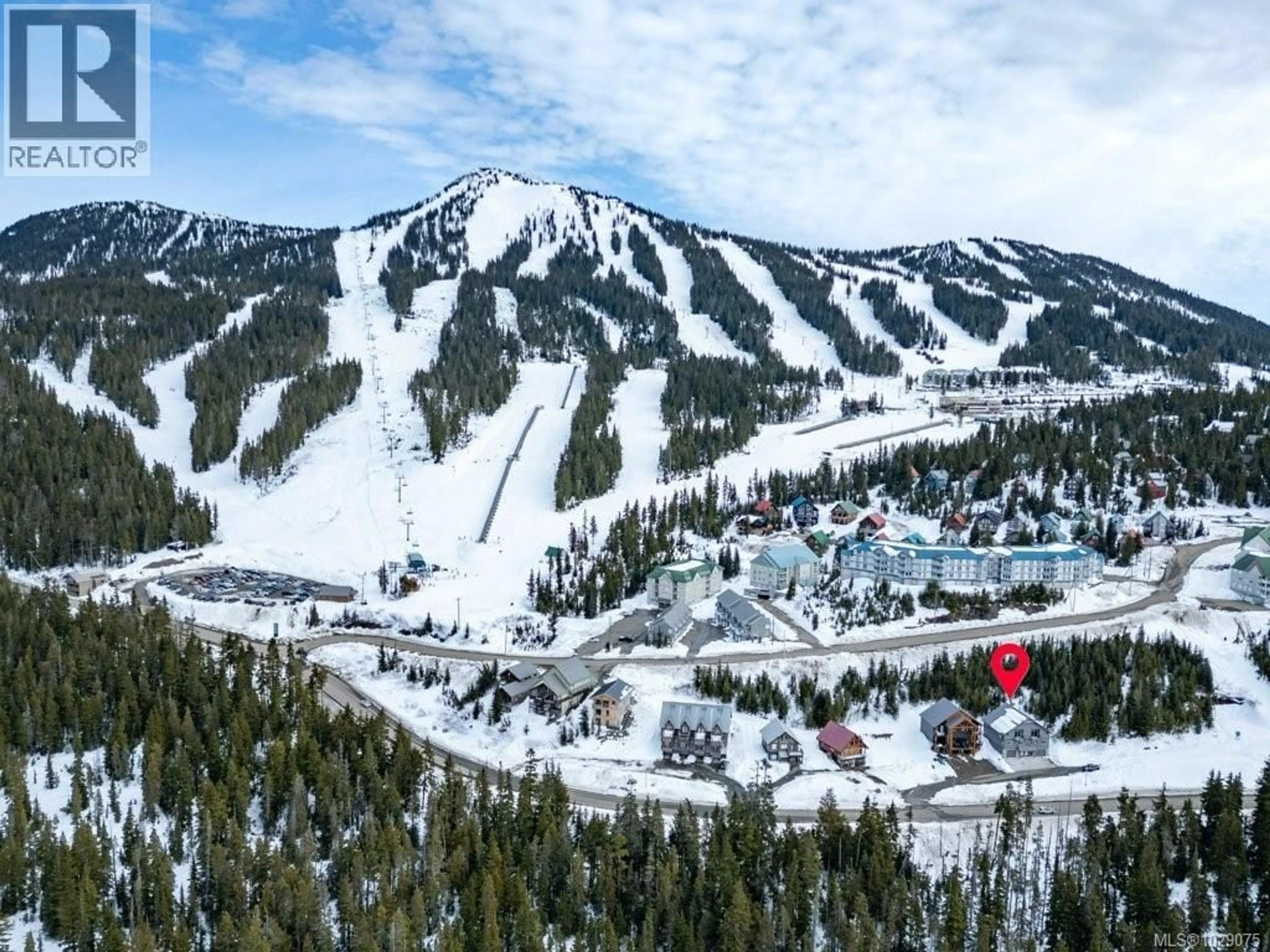 A pic from outside/outdoor area/front of a property/back of a property/a pic from drone, mountain view for B - 1328 NORDIC DRIVE, Courtenay British Columbia V9J1L0