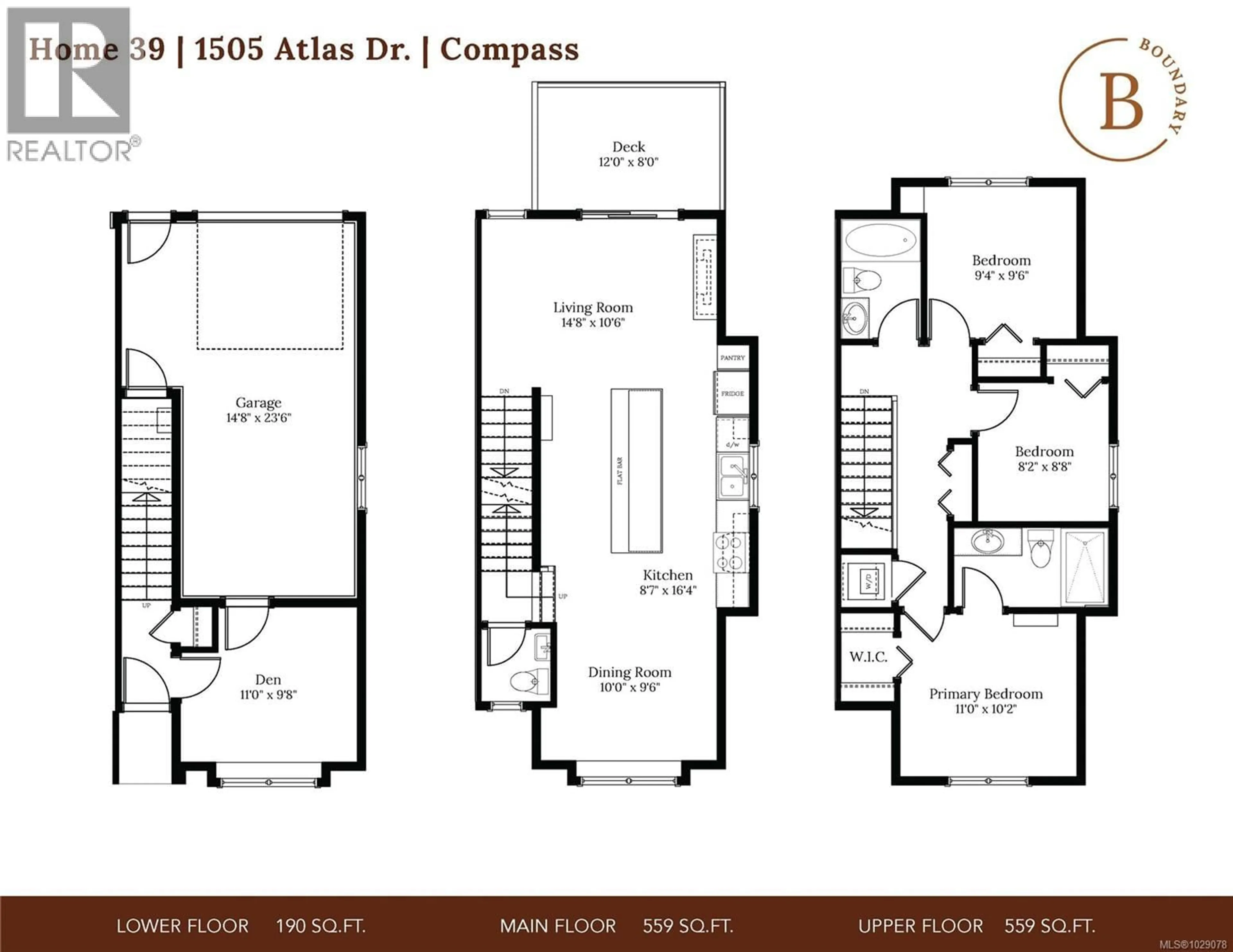 Floor plan for 1505 ATLAS DRIVE, Langford British Columbia V9B7C3