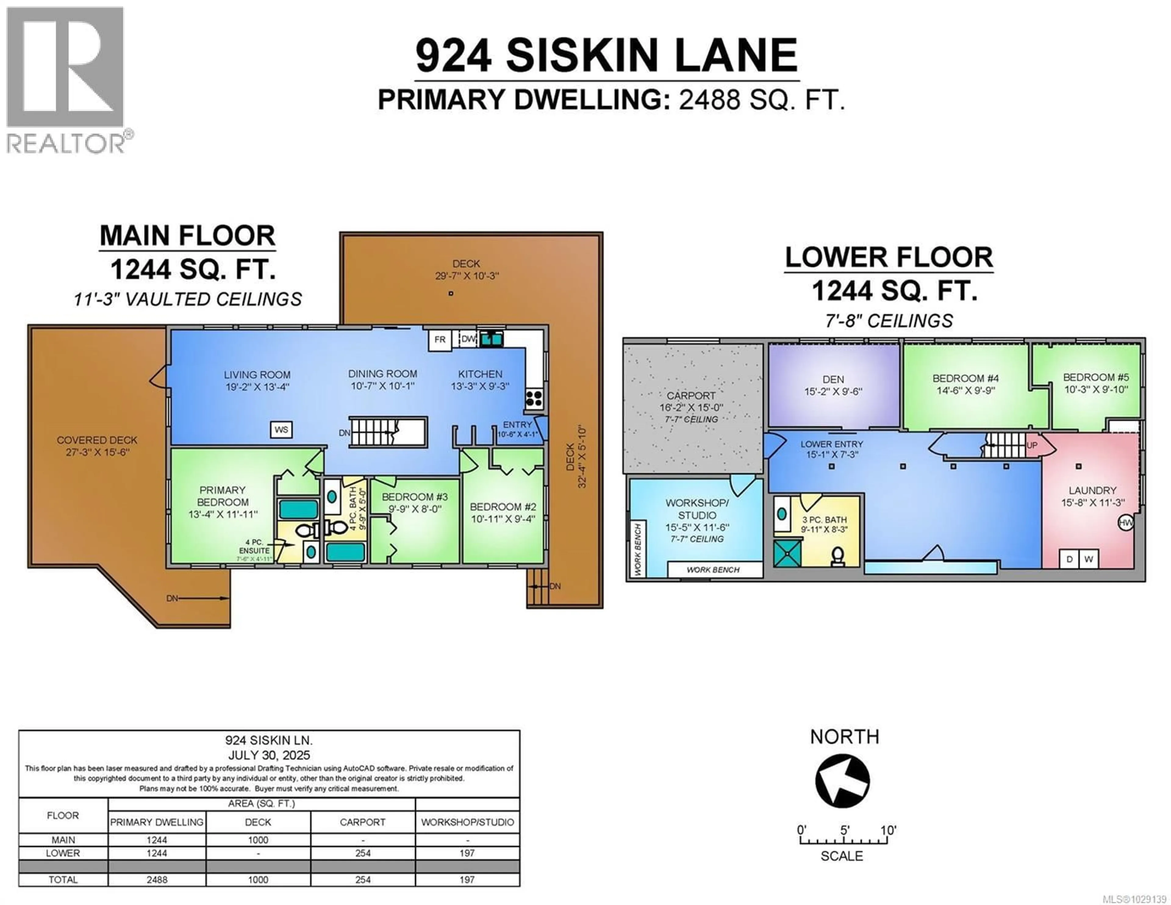 Floor plan for 924 SISKIN LANE, Cortes Island British Columbia V0P1K0
