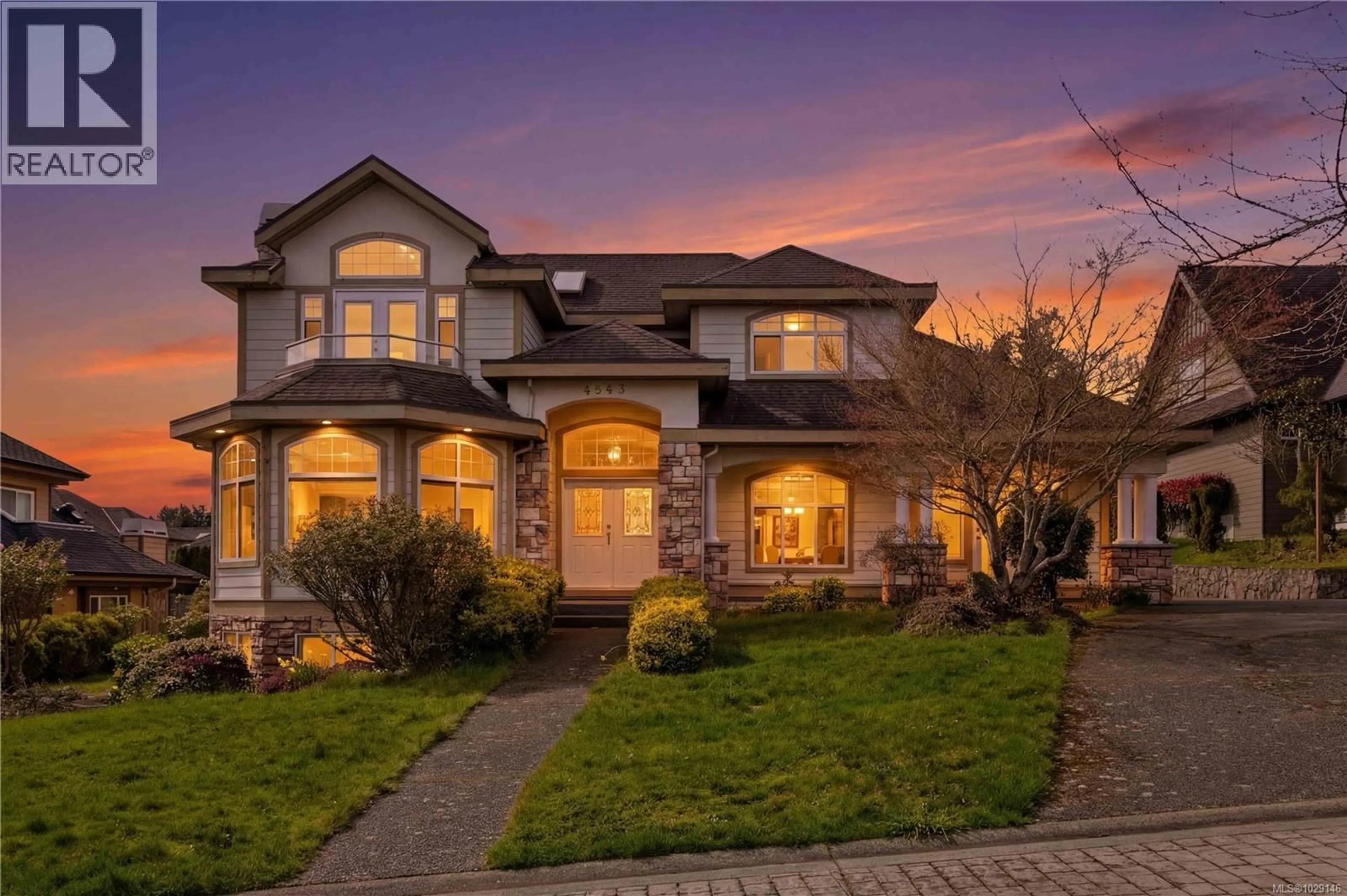 Home with brick exterior material, street for 4543 GORDON POINT DRIVE, Saanich British Columbia V8N6L2