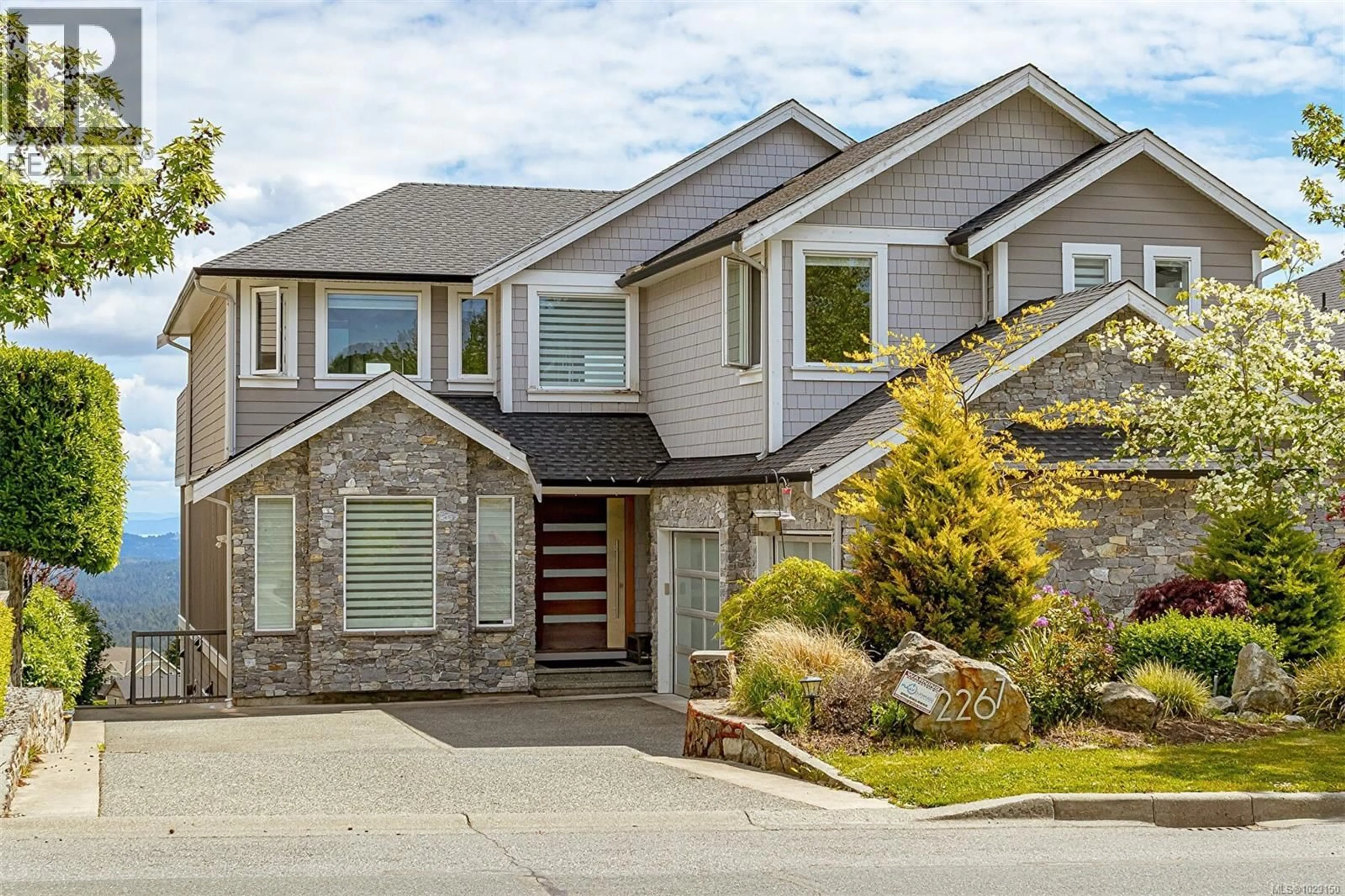 Home with brick exterior material, street for 2267 NICKLAUS DRIVE, Langford British Columbia V9B0L2