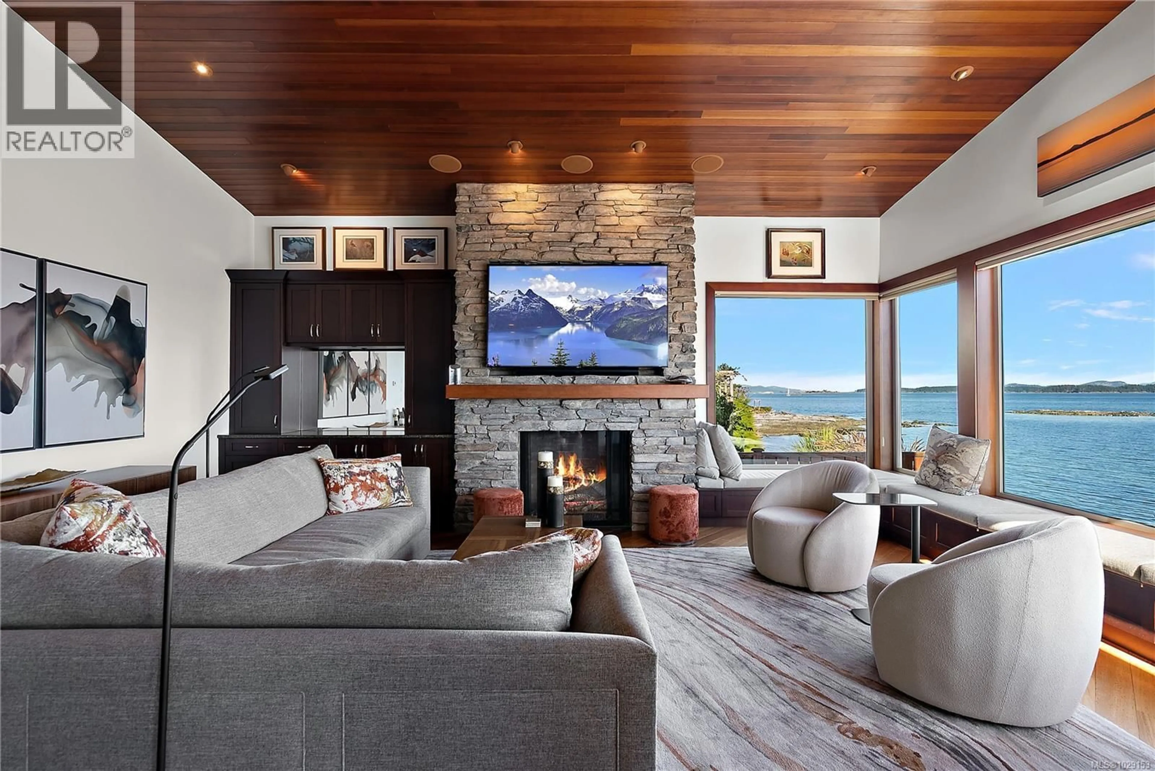 Home theater for 10206 SURFSIDE PLACE, Sidney British Columbia V8L3R5