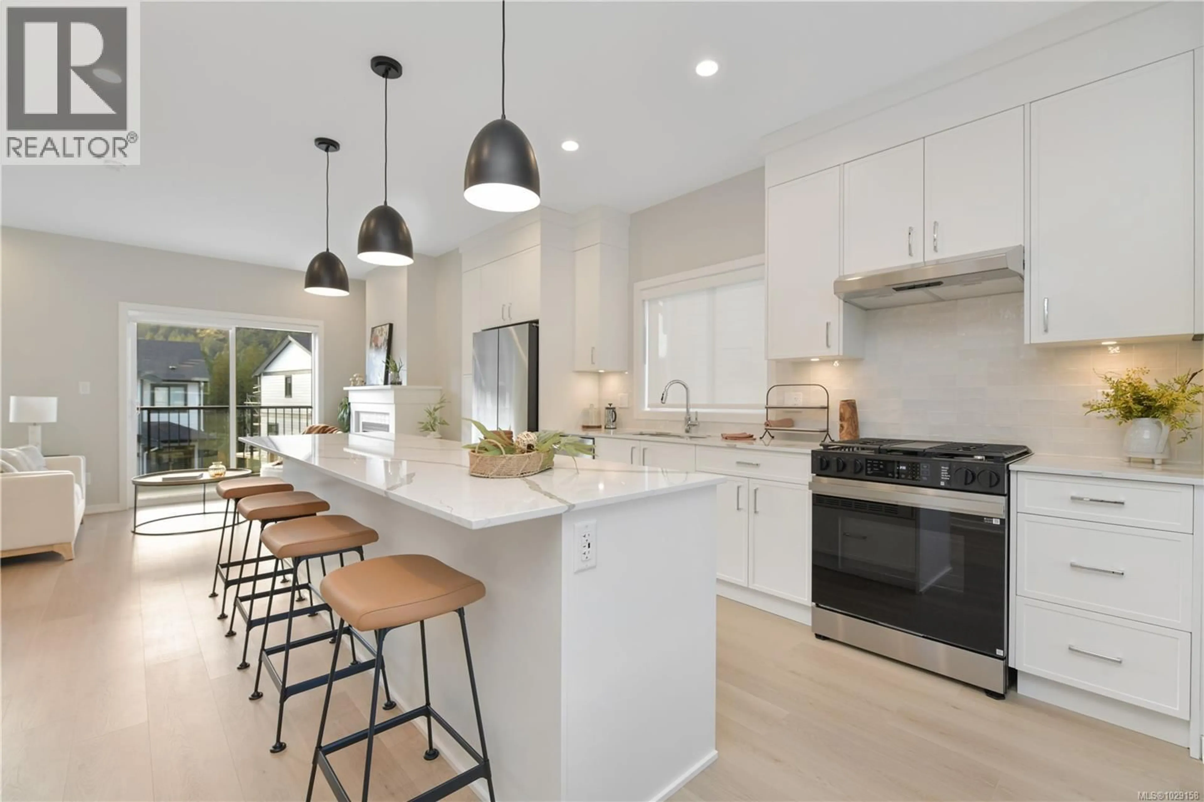 Open concept kitchen, ceramic/tile floor for 1511 ATLAS DRIVE, Langford British Columbia V9B7C4