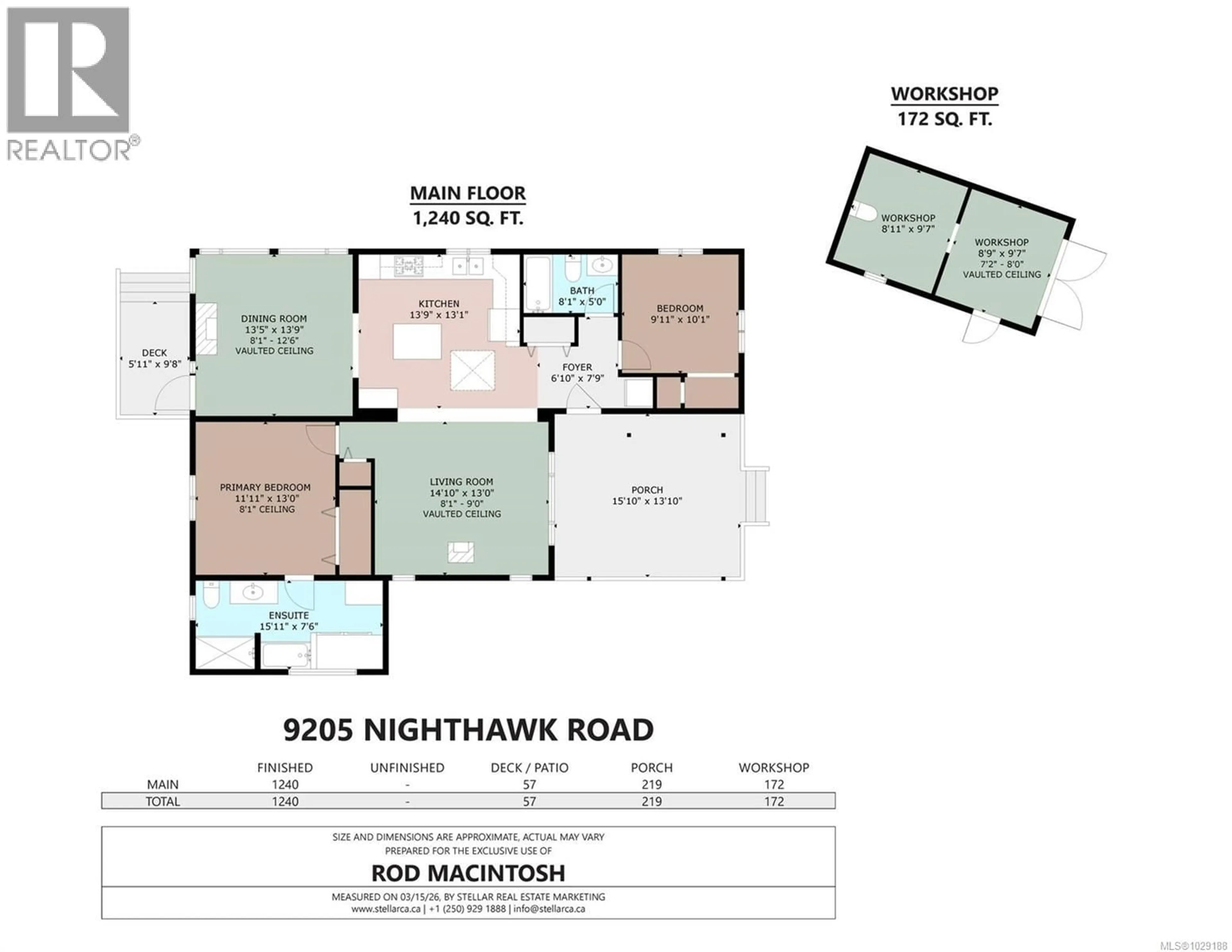 Floor plan for 9205 NIGHTHAWK ROAD, Lake Cowichan British Columbia V0R2G0