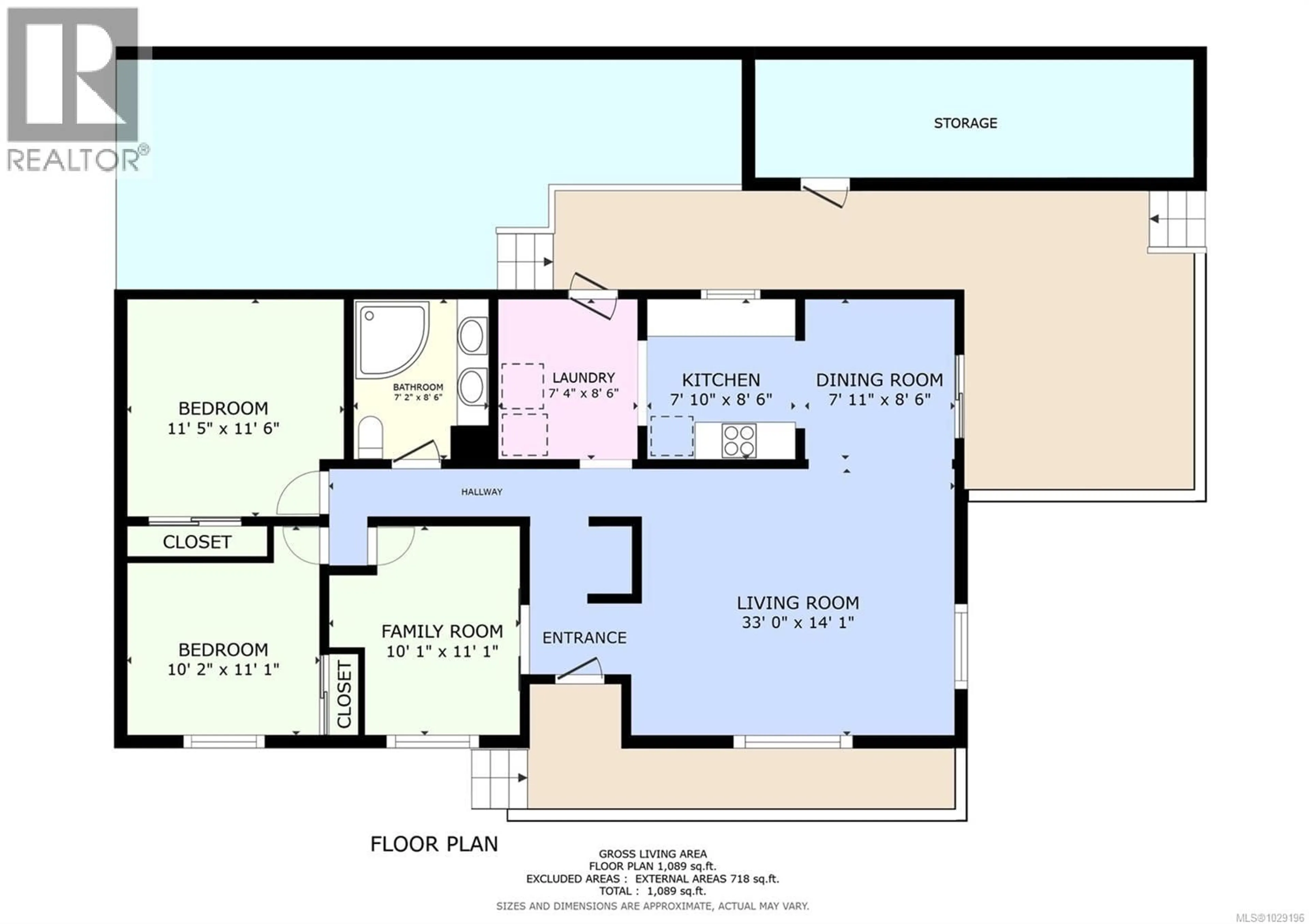 Floor plan for 274 - 2885 BOYS ROAD, Duncan British Columbia V9L4Y9