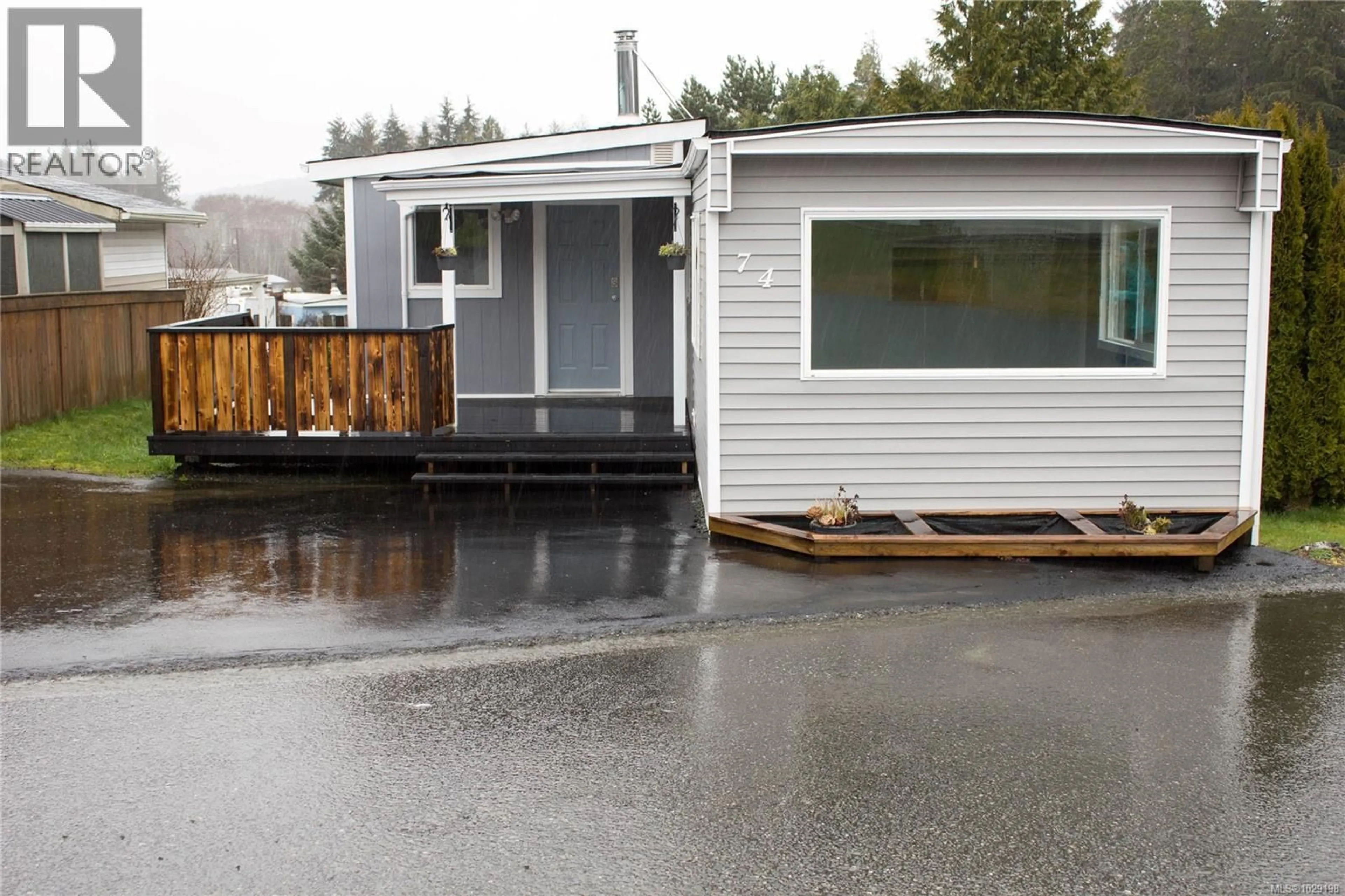 Home with vinyl exterior material, street for 74 - 5250 BEAVER HARBOUR ROAD, Port Hardy British Columbia V0N2P0