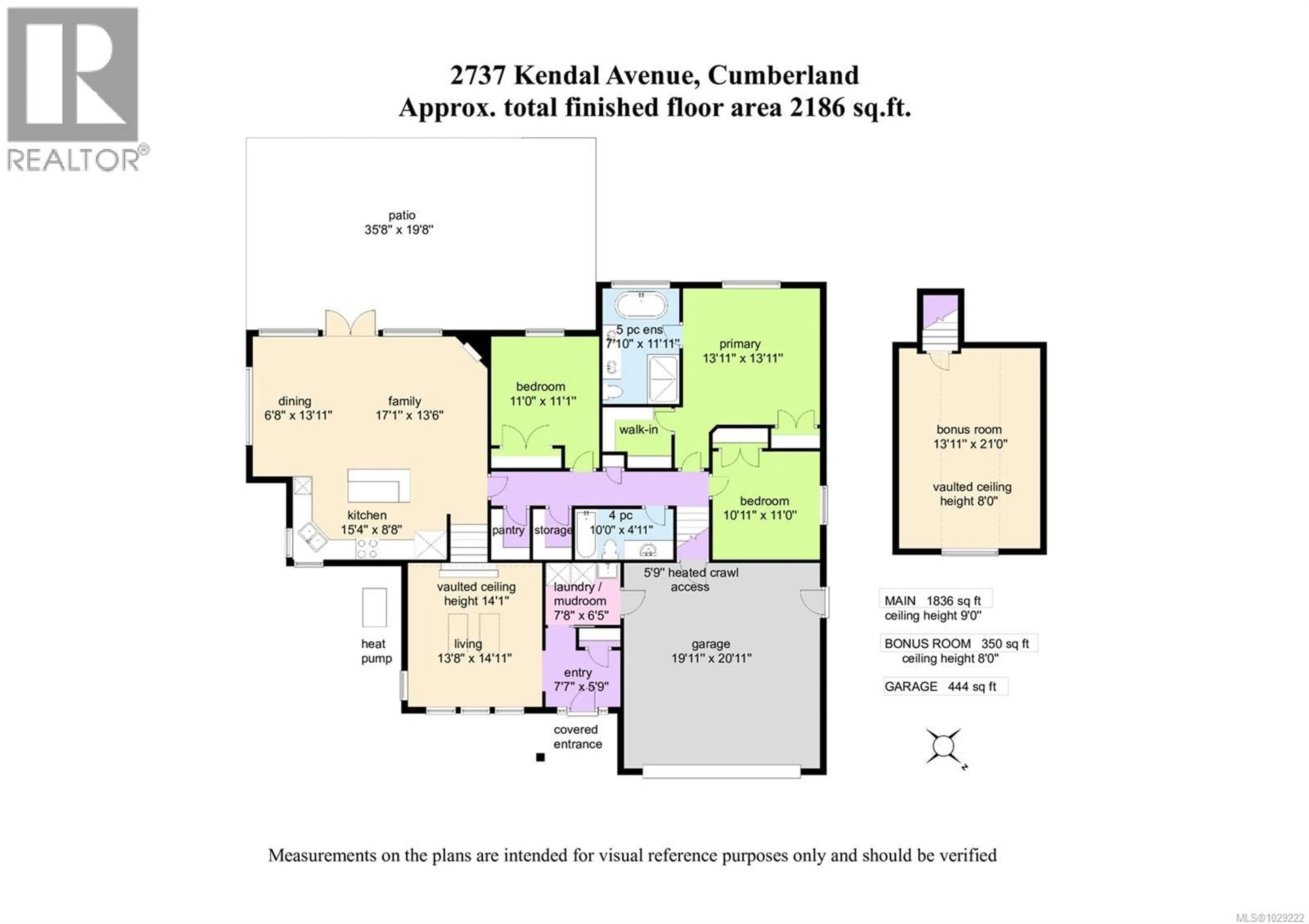 Floor plan for 2737 KENDAL AVENUE, Cumberland British Columbia V0R1S0