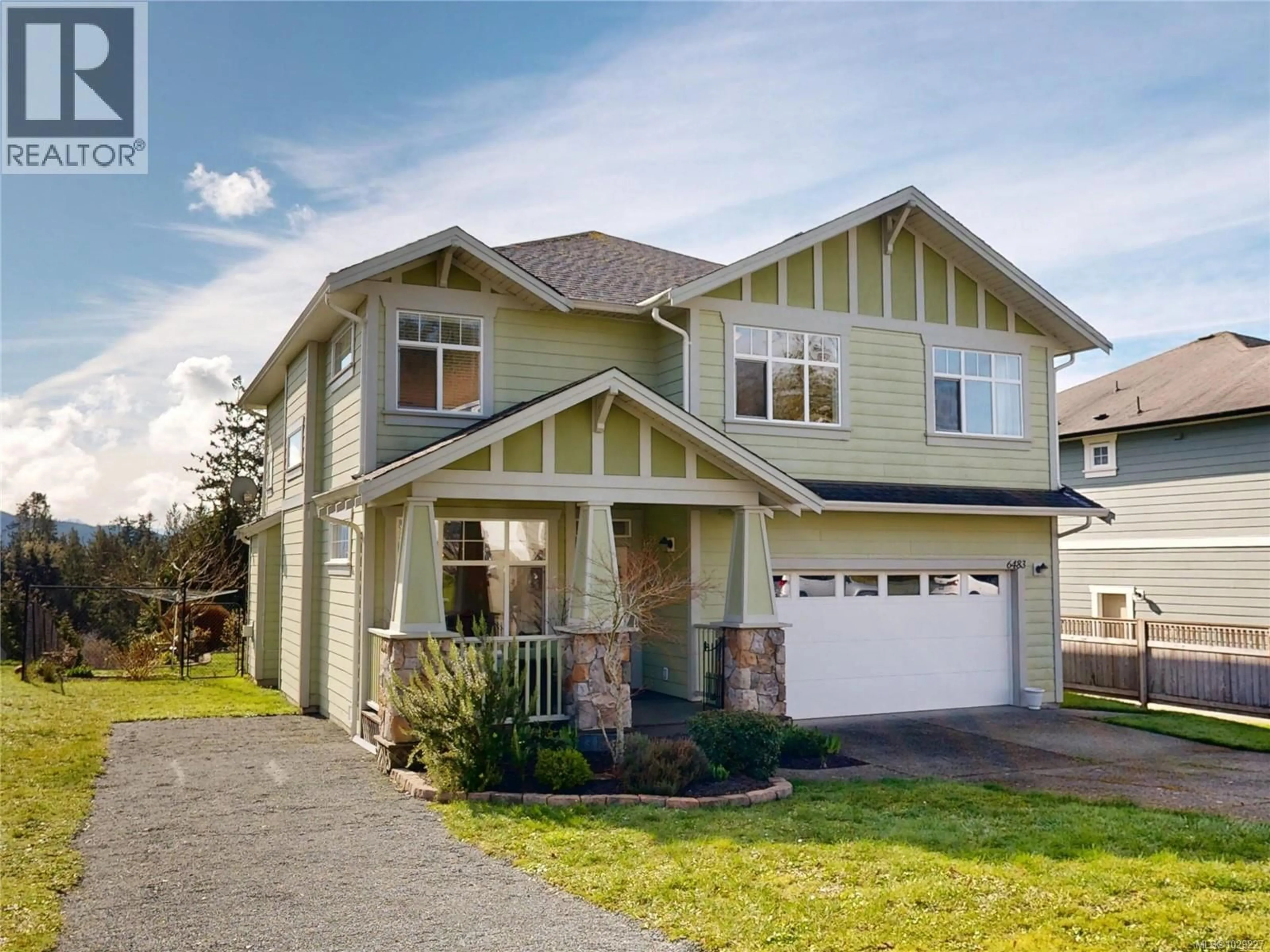 Home with vinyl exterior material, street for 6483 CEDARVIEW PLACE, Sooke British Columbia V9Z0Y5
