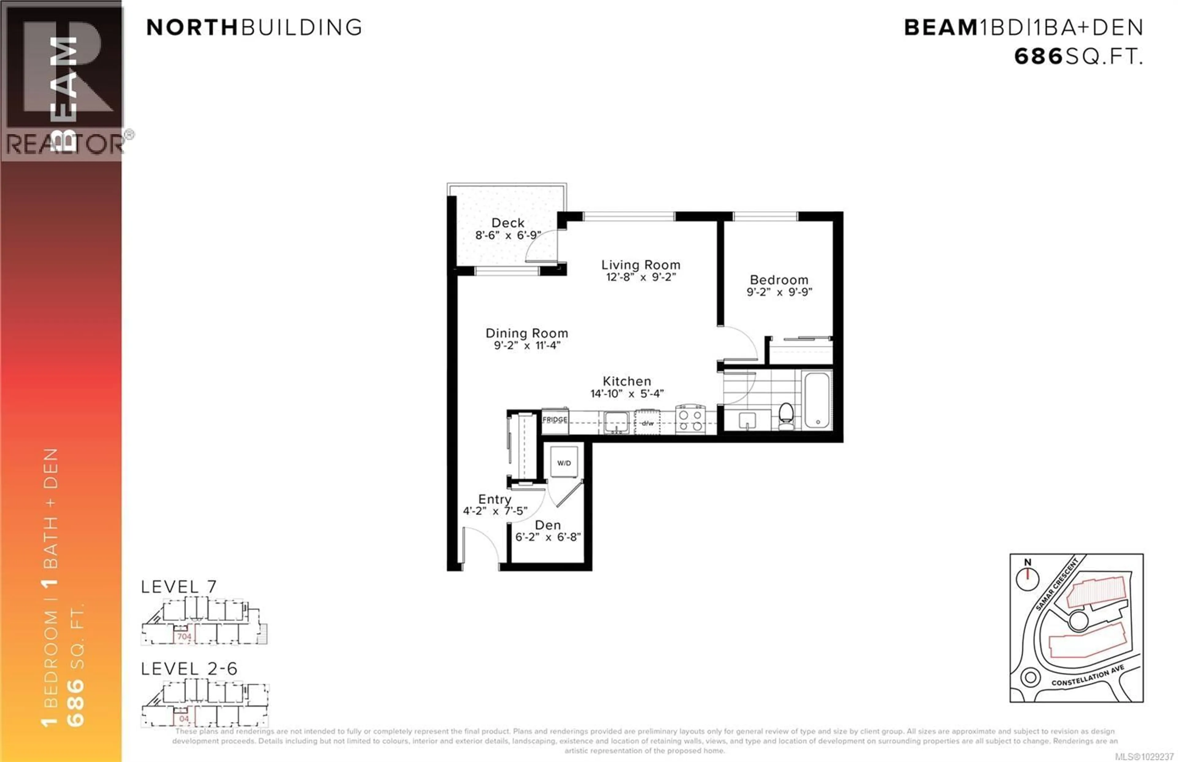 Floor plan for 204 - 1114 SAMAR CRESCENT, Langford British Columbia V9B7C5