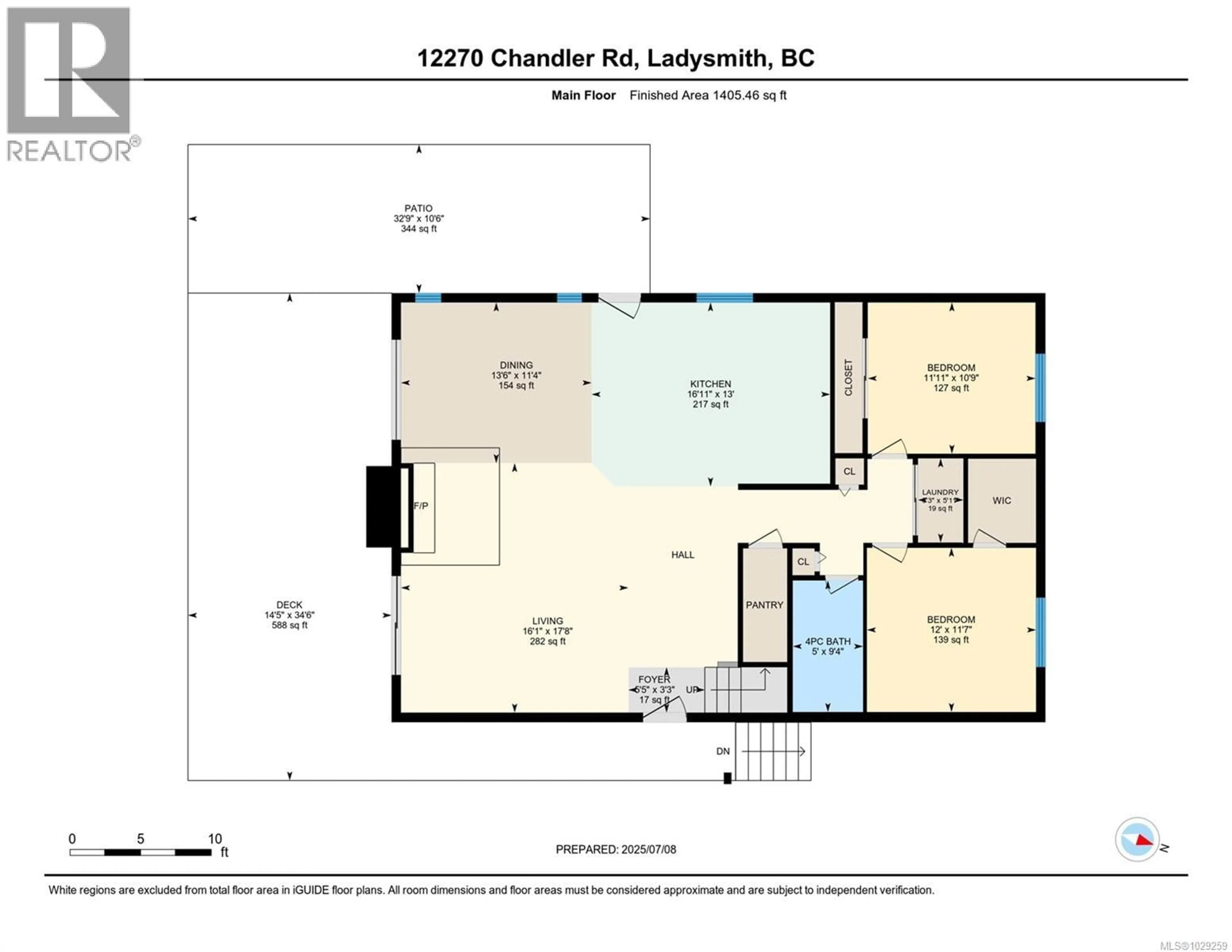 Floor plan for CHANDLER ROAD, Ladysmith British Columbia V9G1J5