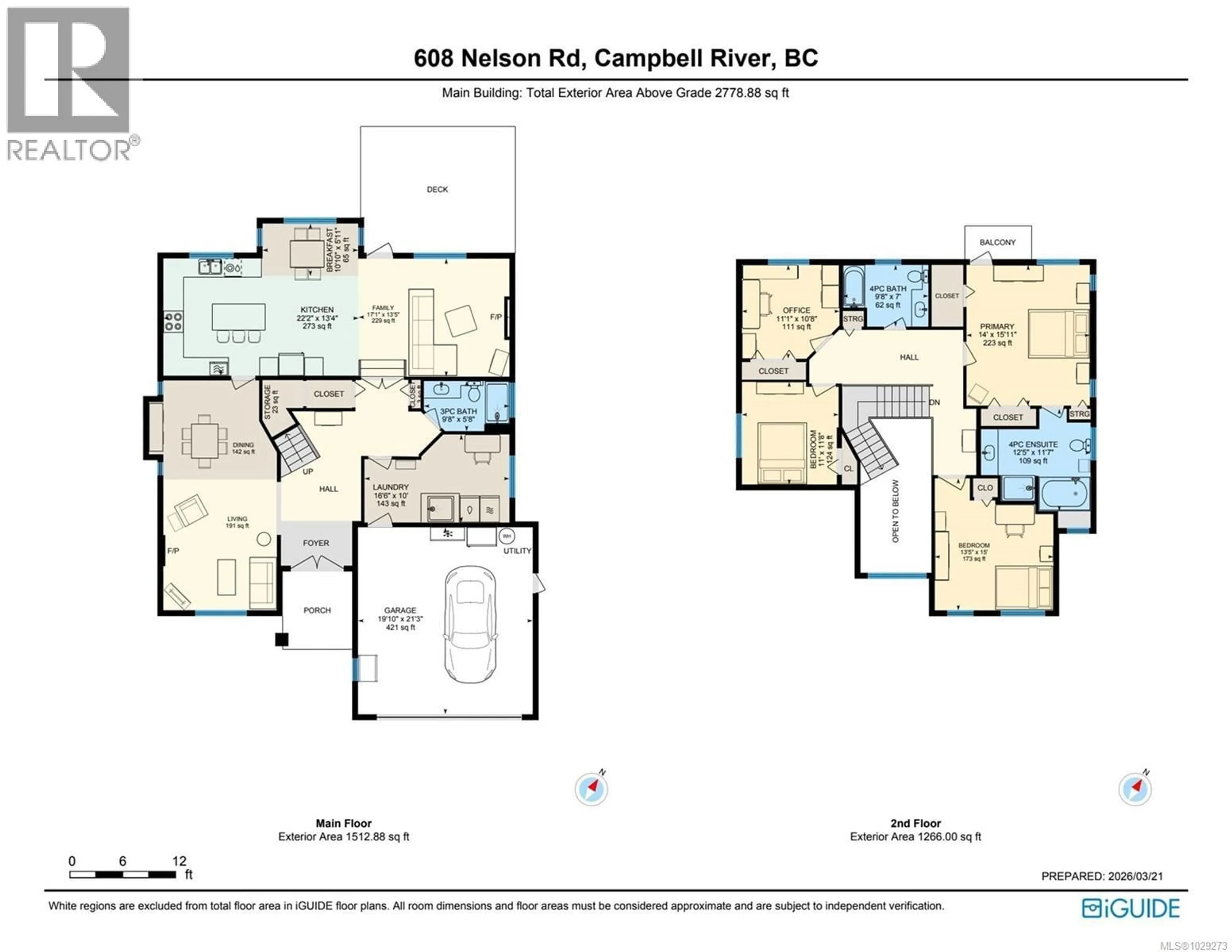 Floor plan for 608 NELSON ROAD, Campbell River British Columbia V9H1V1