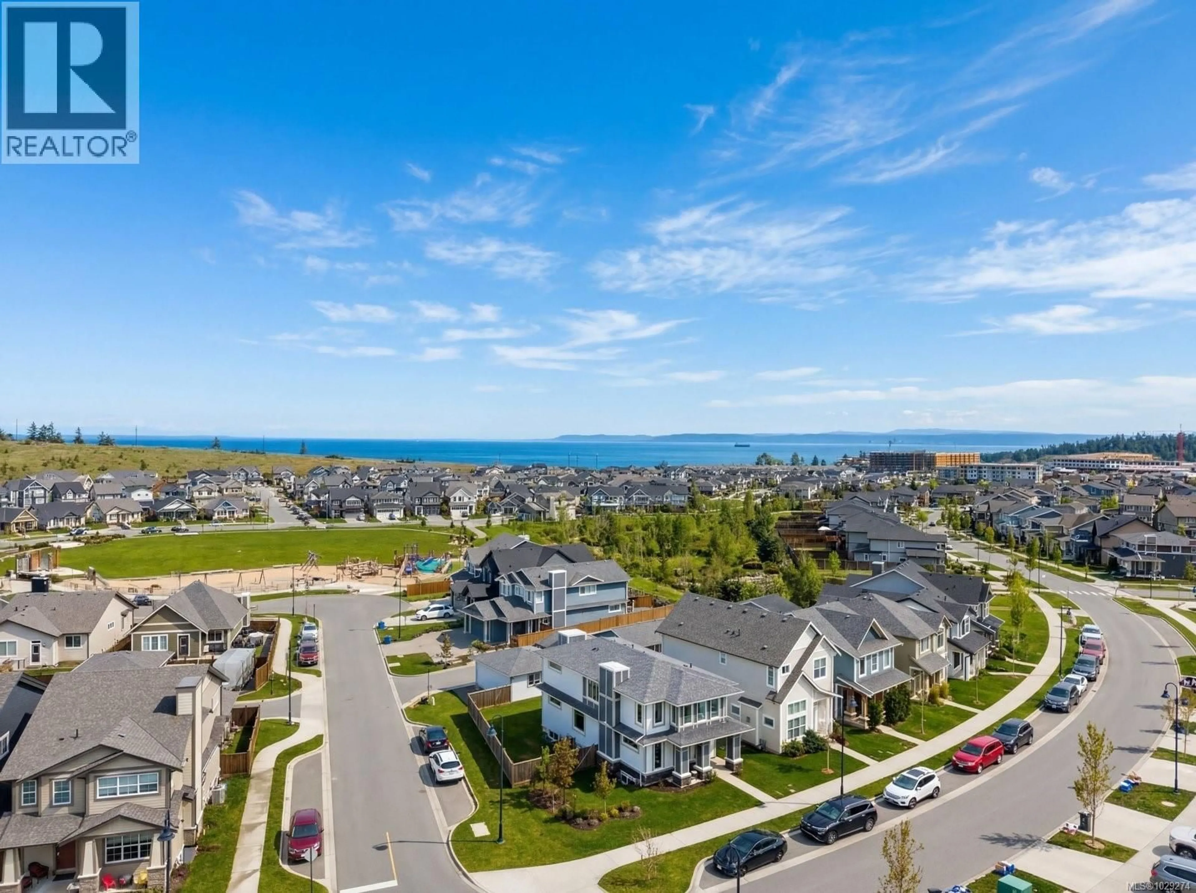 A pic from outside/outdoor area/front of a property/back of a property/a pic from drone, water/lake/river/ocean view for 3403 SPARROWHAWK AVENUE, Colwood British Columbia V9C0L9