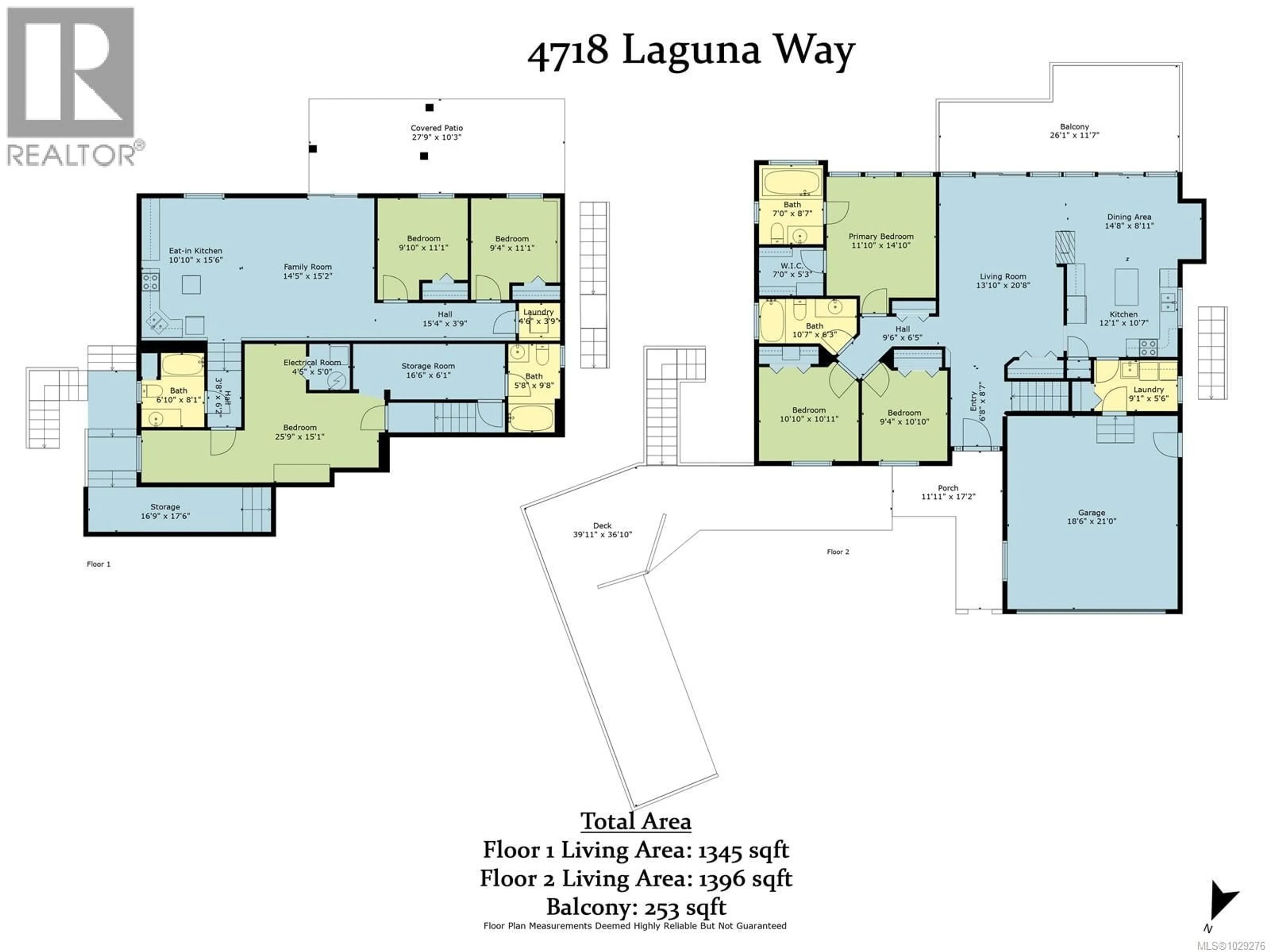 Floor plan for 4718 LAGUNA WAY, Nanaimo British Columbia V9T5C3