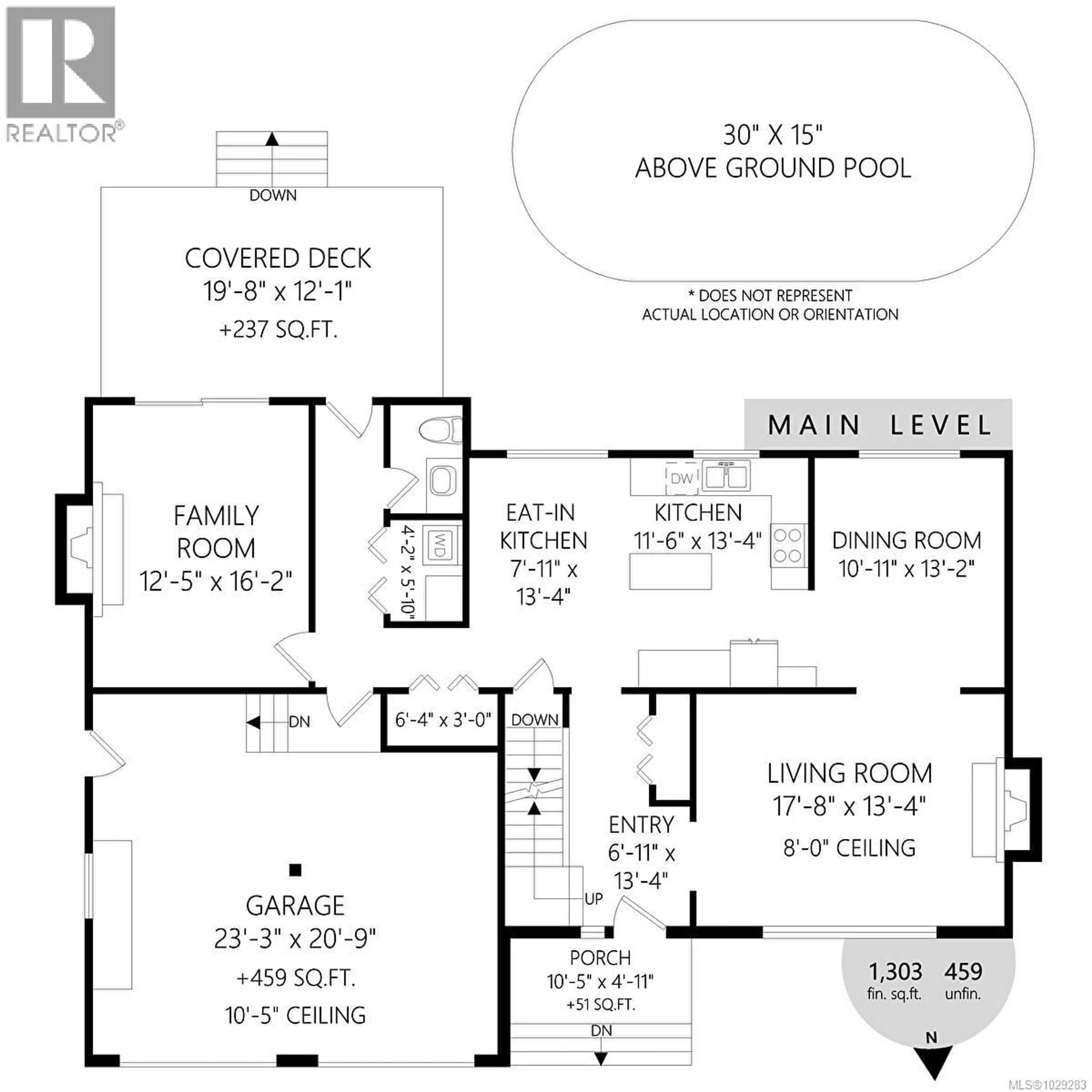 Floor plan for 4243 MAIMIE PLACE, Saanich British Columbia V8N5T4