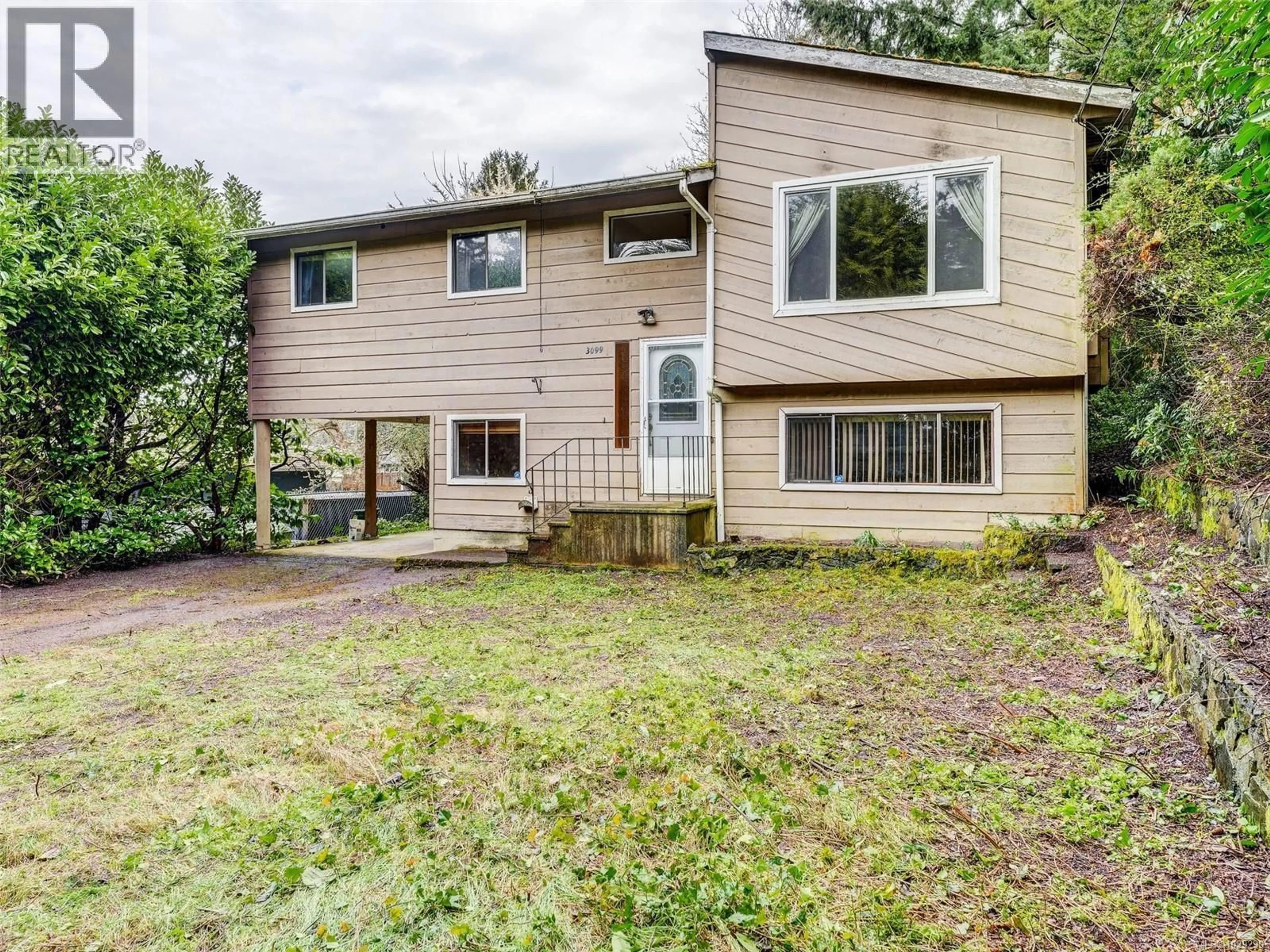 Home with vinyl exterior material, street for 3099 VOLMER ROAD, Colwood British Columbia V9B2H7