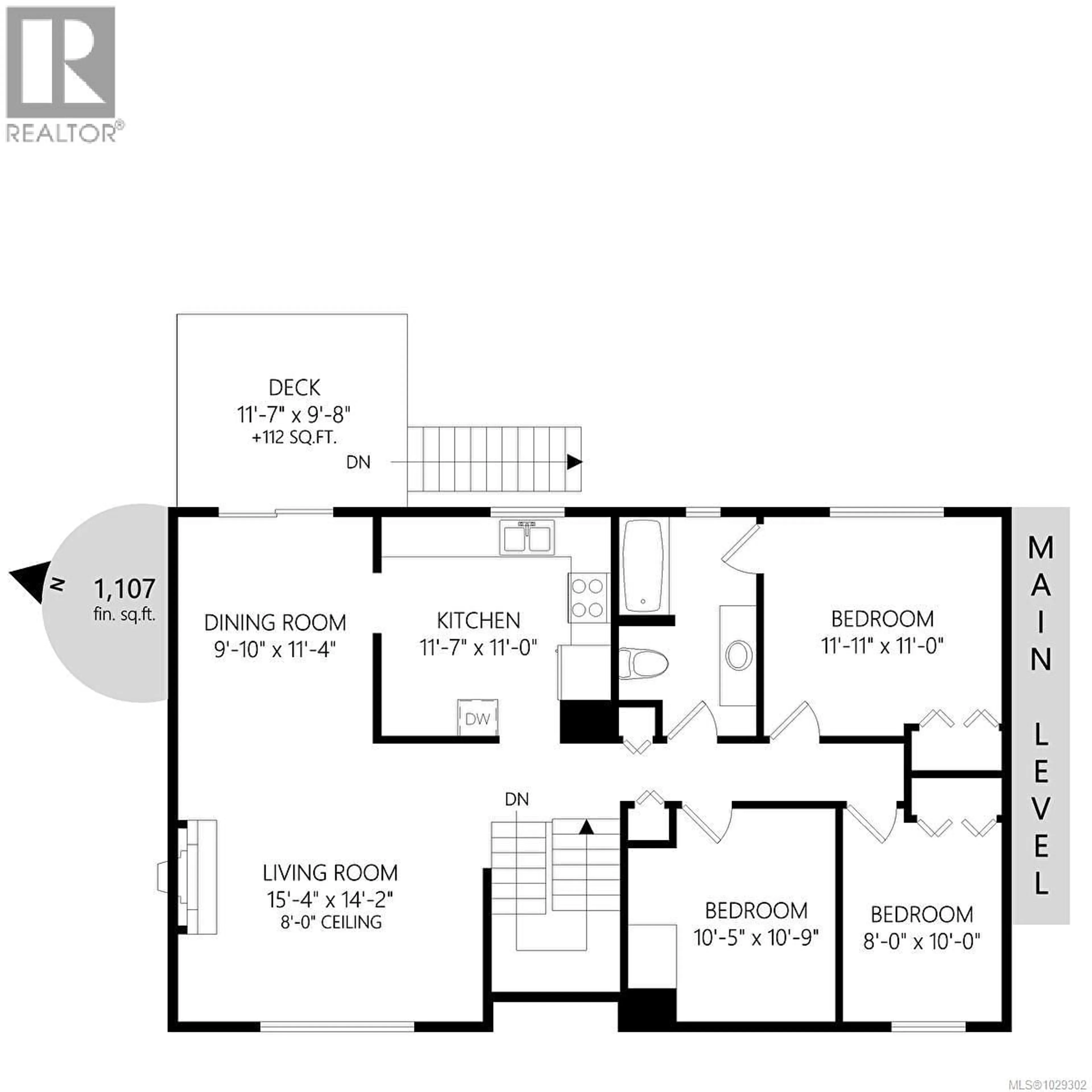 Floor plan for 10015 SIMKIN PLACE, Sidney British Columbia V8L3N5