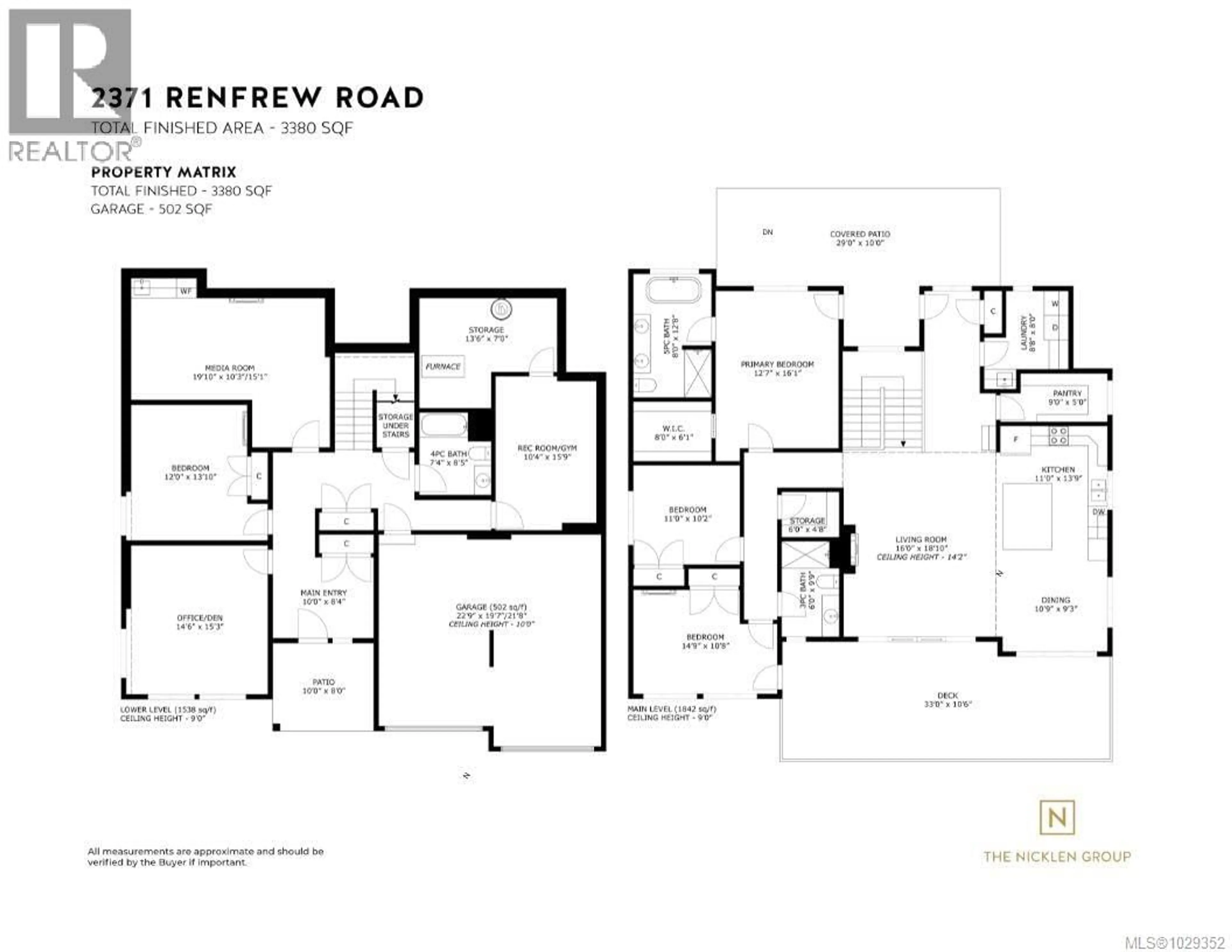 Floor plan for 2371 RENFREW ROAD, Shawnigan Lake British Columbia V0R2W1