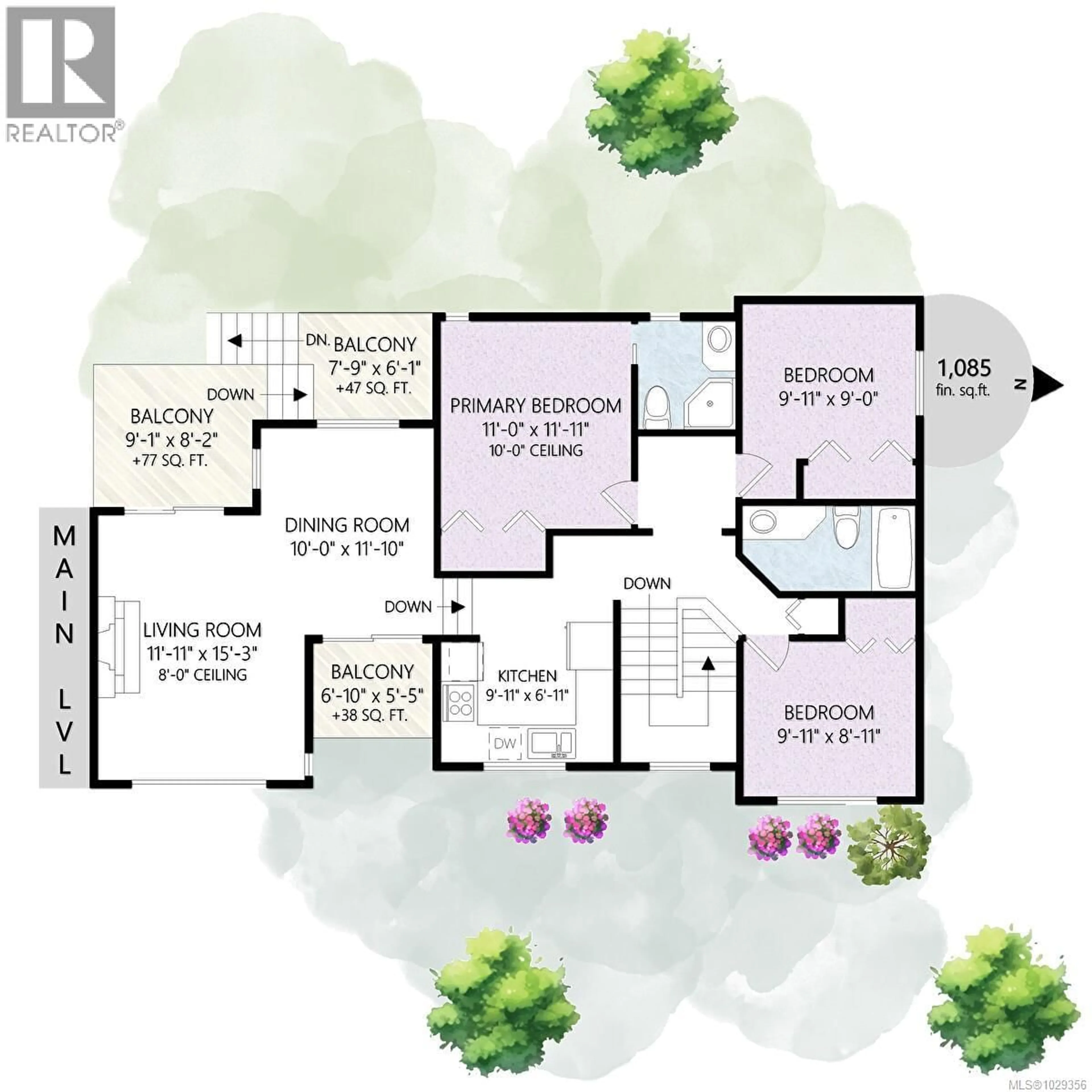 Floor plan for 258 ST. CHARLES STREET, Victoria British Columbia V8S3M7