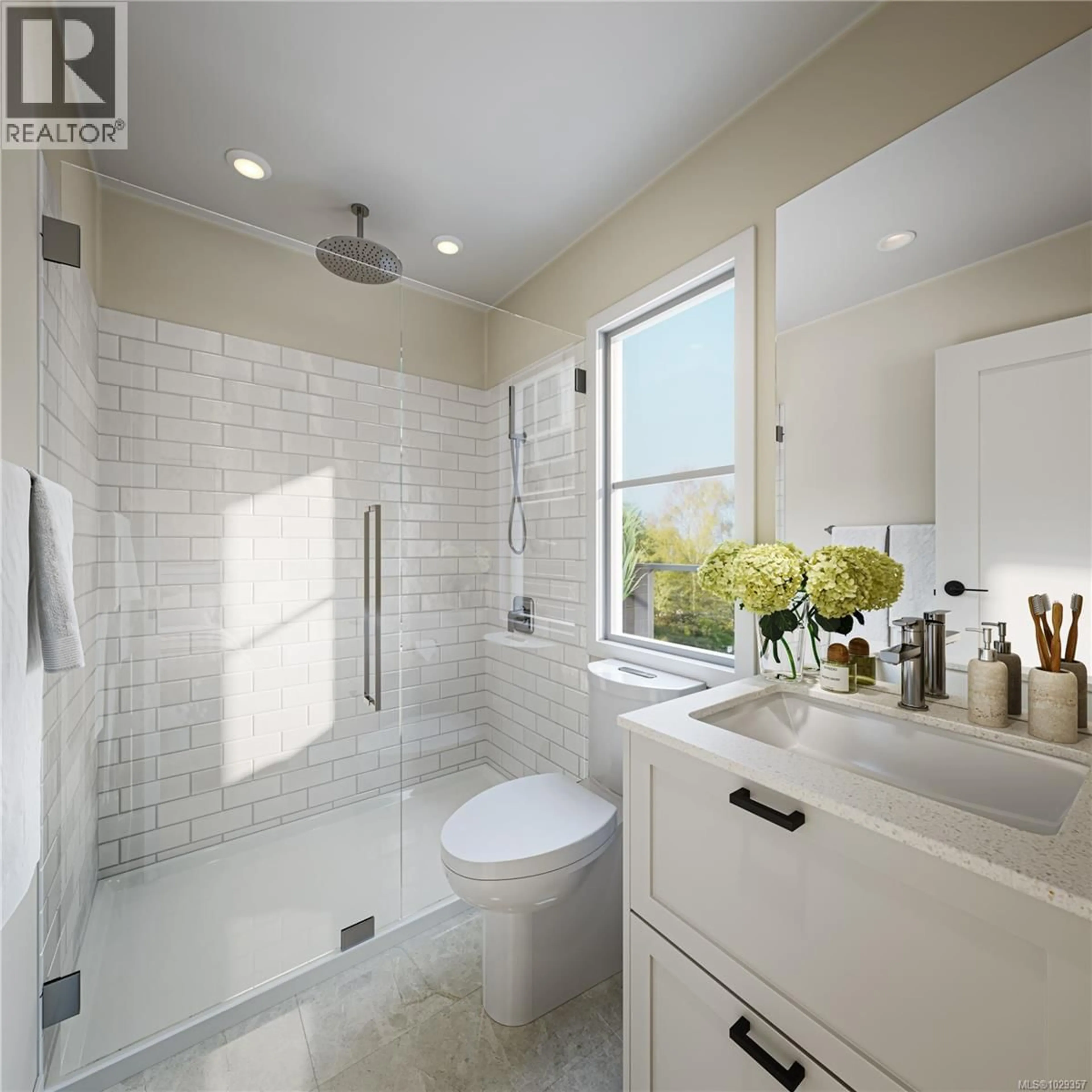 Contemporary bathroom, ceramic/tile floor for 12 - 703 TURNER ROAD, Parksville British Columbia V9P1T7