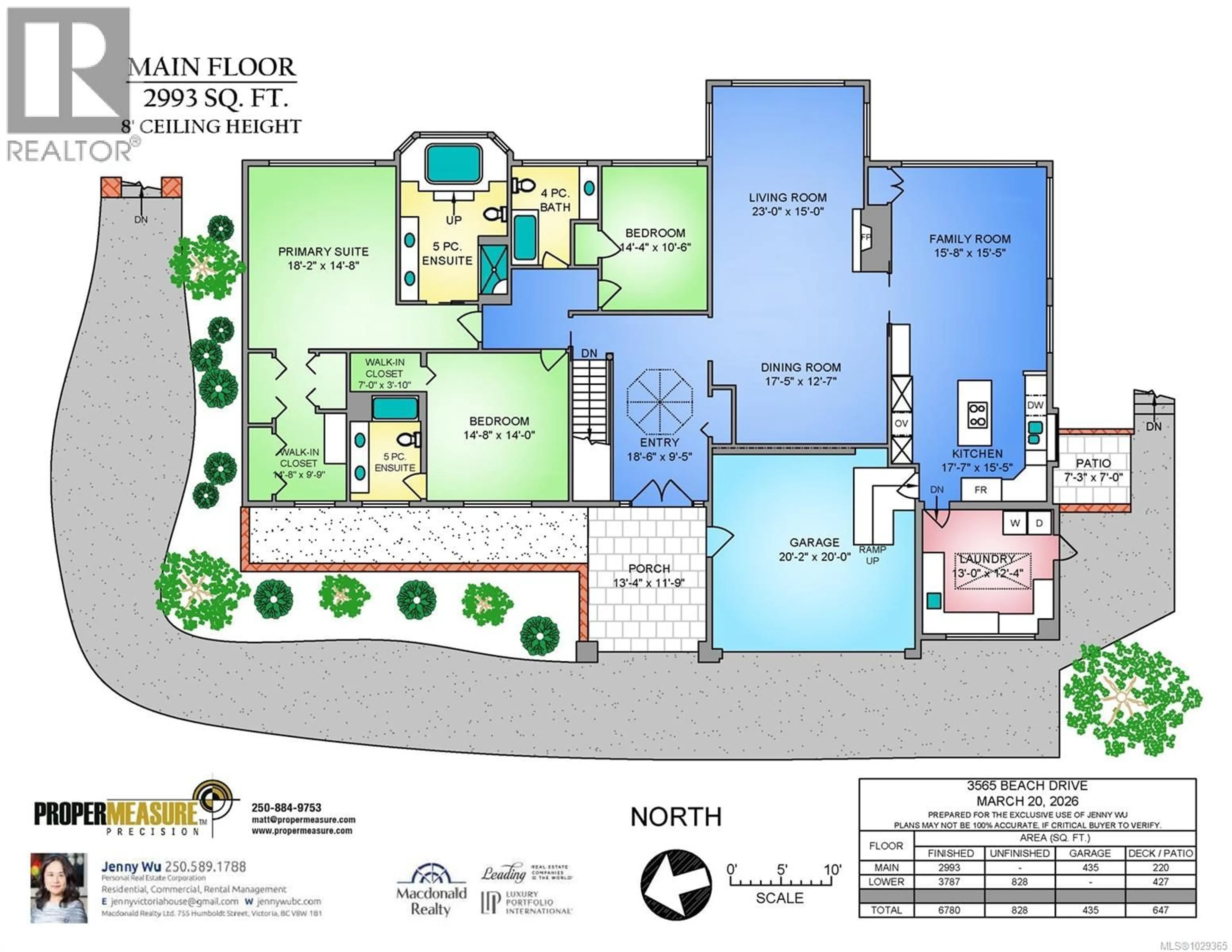 Floor plan for 3565 BEACH DRIVE, Oak Bay British Columbia V8R6M6