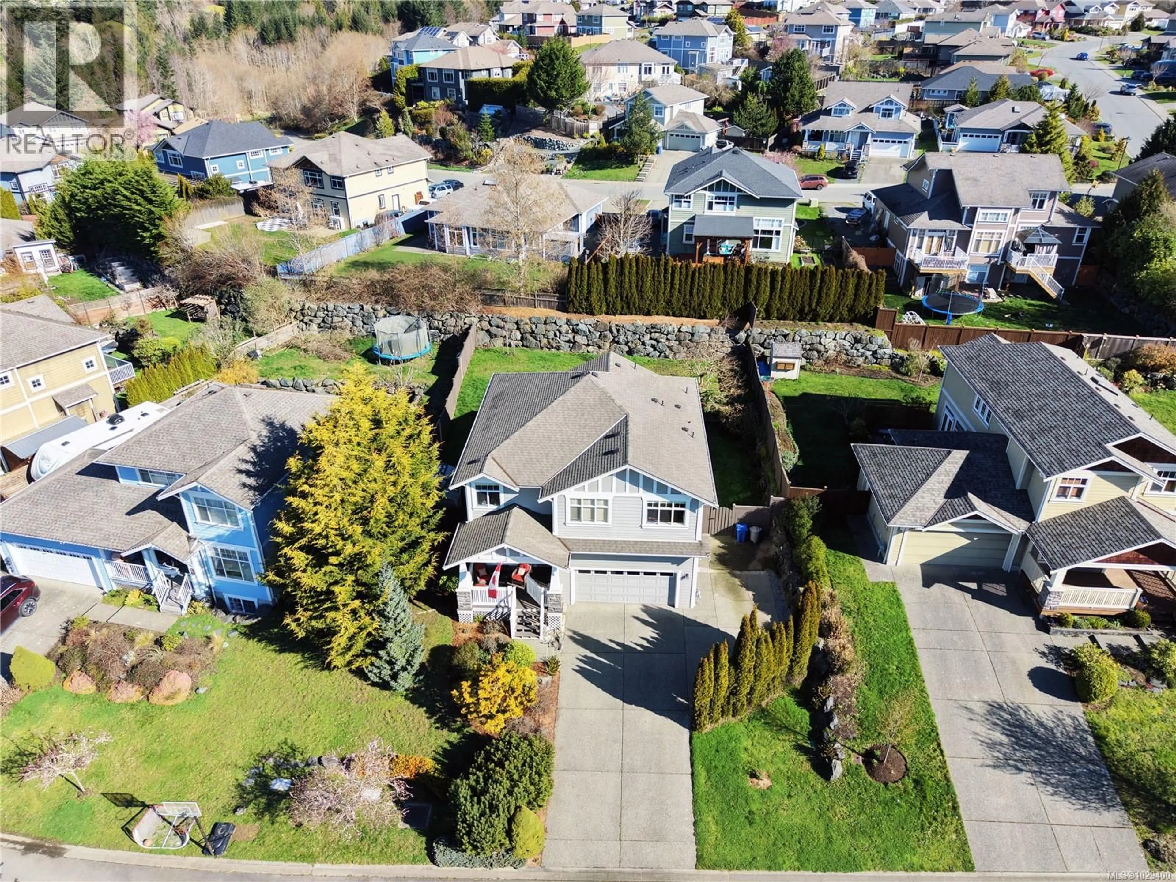 A pic from outside/outdoor area/front of a property/back of a property/a pic from drone, street for 2451 DRIFTWOOD DRIVE, Sooke British Columbia V9Z0Y8