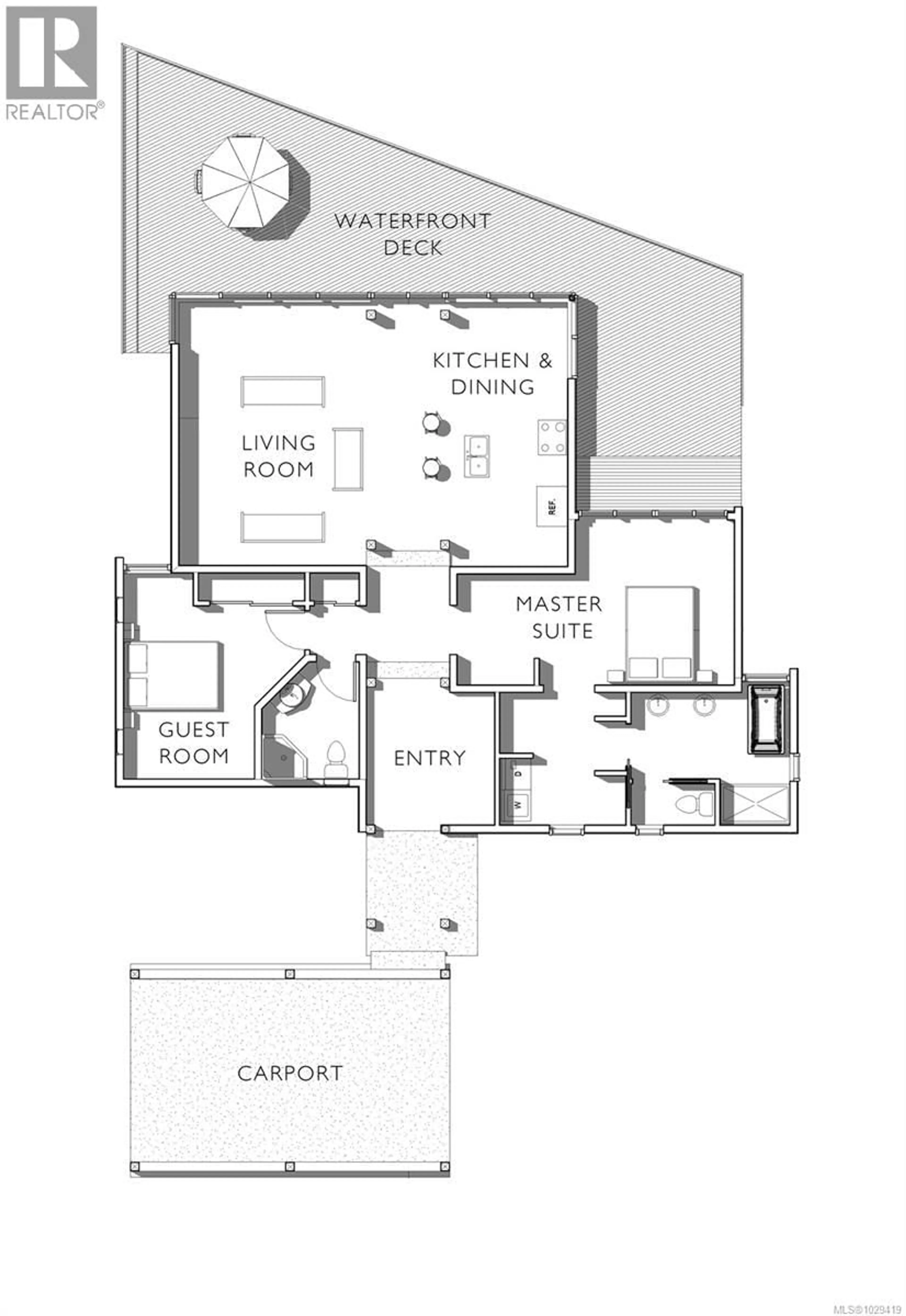 Floor plan for 3870 EAST ROAD, Denman Island British Columbia V0R1T0