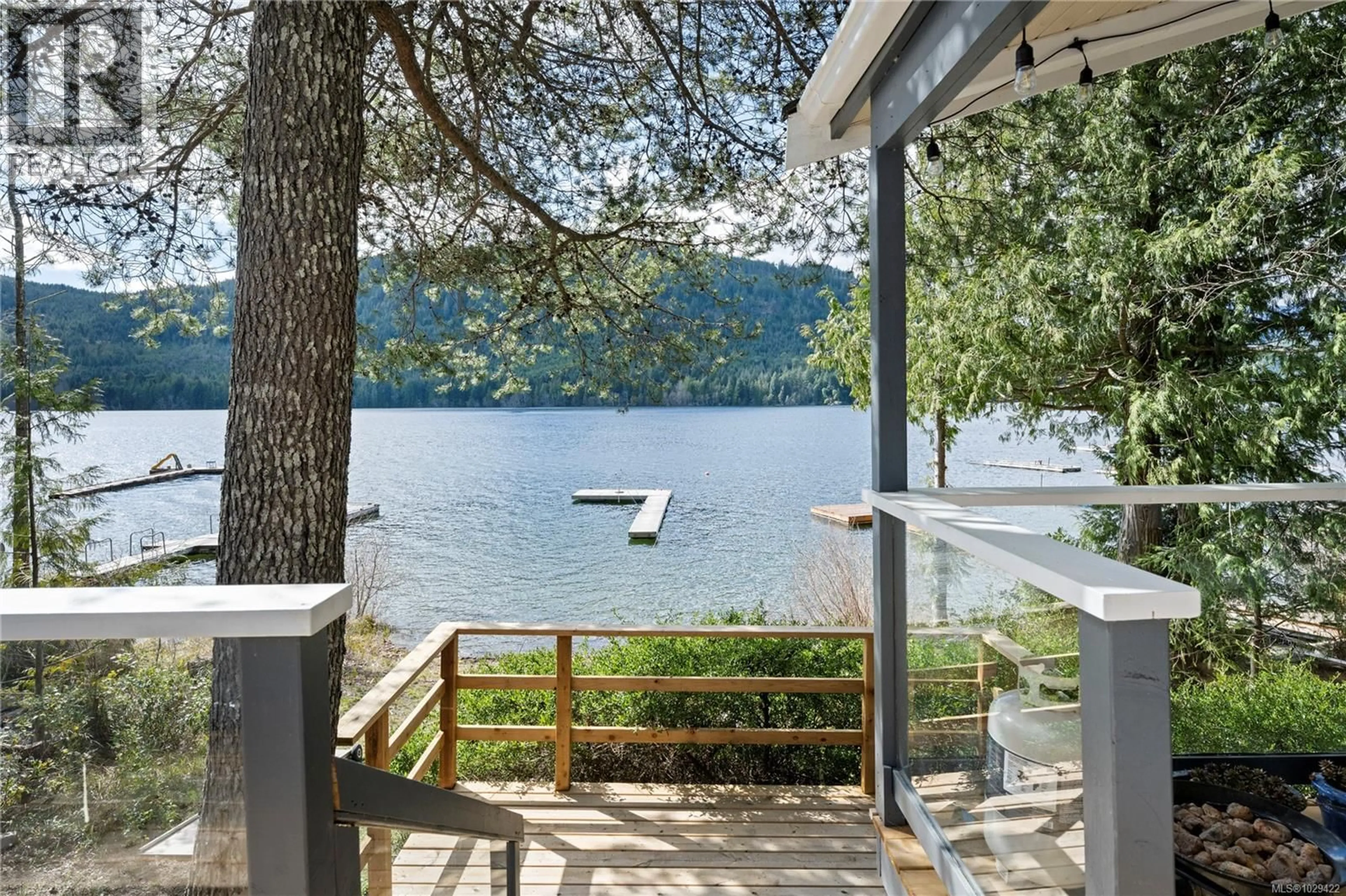 Patio, water/lake/river/ocean view for 3470 HORNE LAKE CAVES ROAD, Qualicum Beach British Columbia V9K2L7