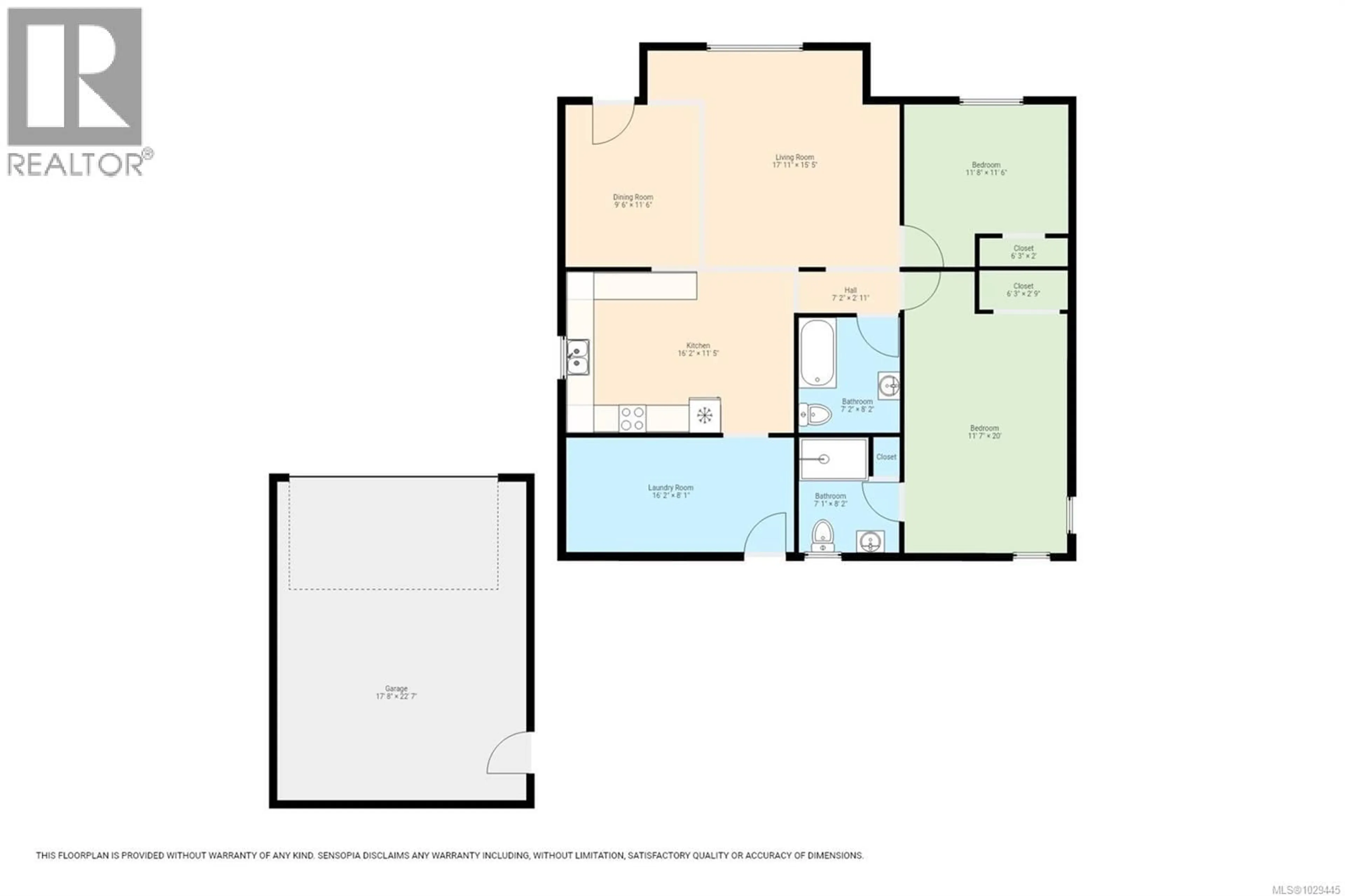 Floor plan for 2692 VALLEJO ROAD, Campbell River British Columbia V9W4W7