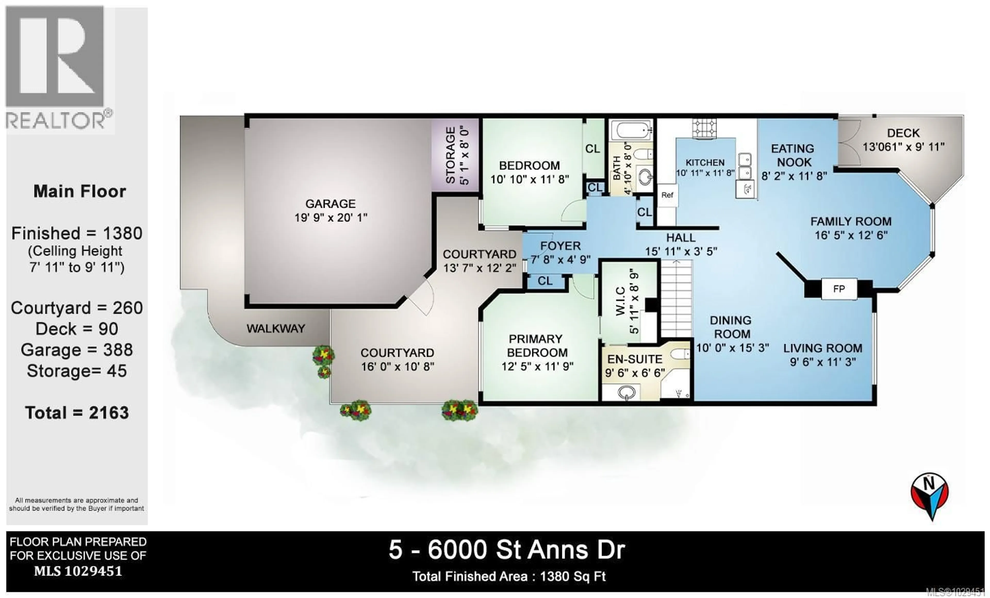 Floor plan for 5 - 6000 ST. ANN'S DRIVE, Duncan British Columbia V9L5T1