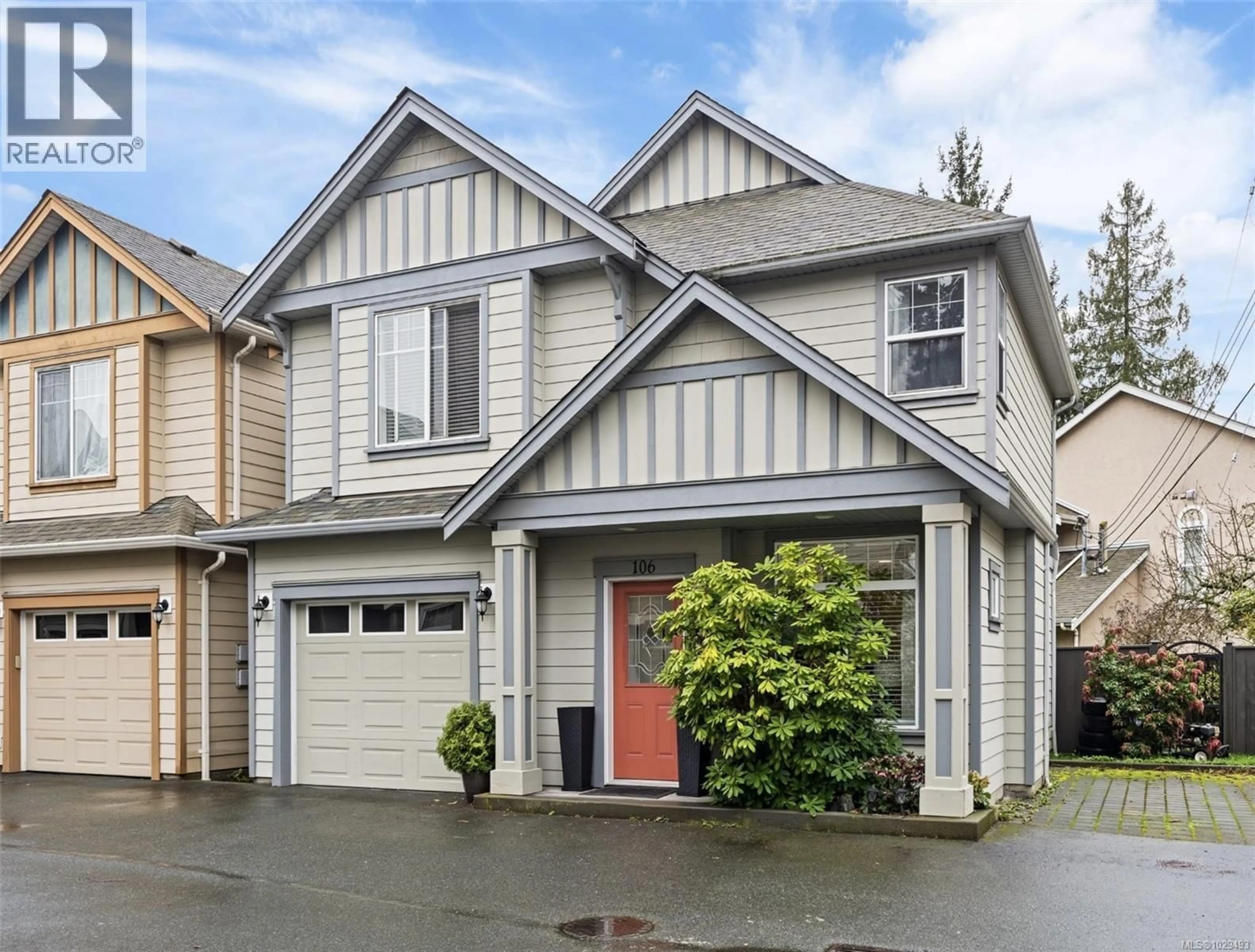 Home with vinyl exterior material, street for 106 - 2600 PEATT ROAD, Langford British Columbia V9B6X9