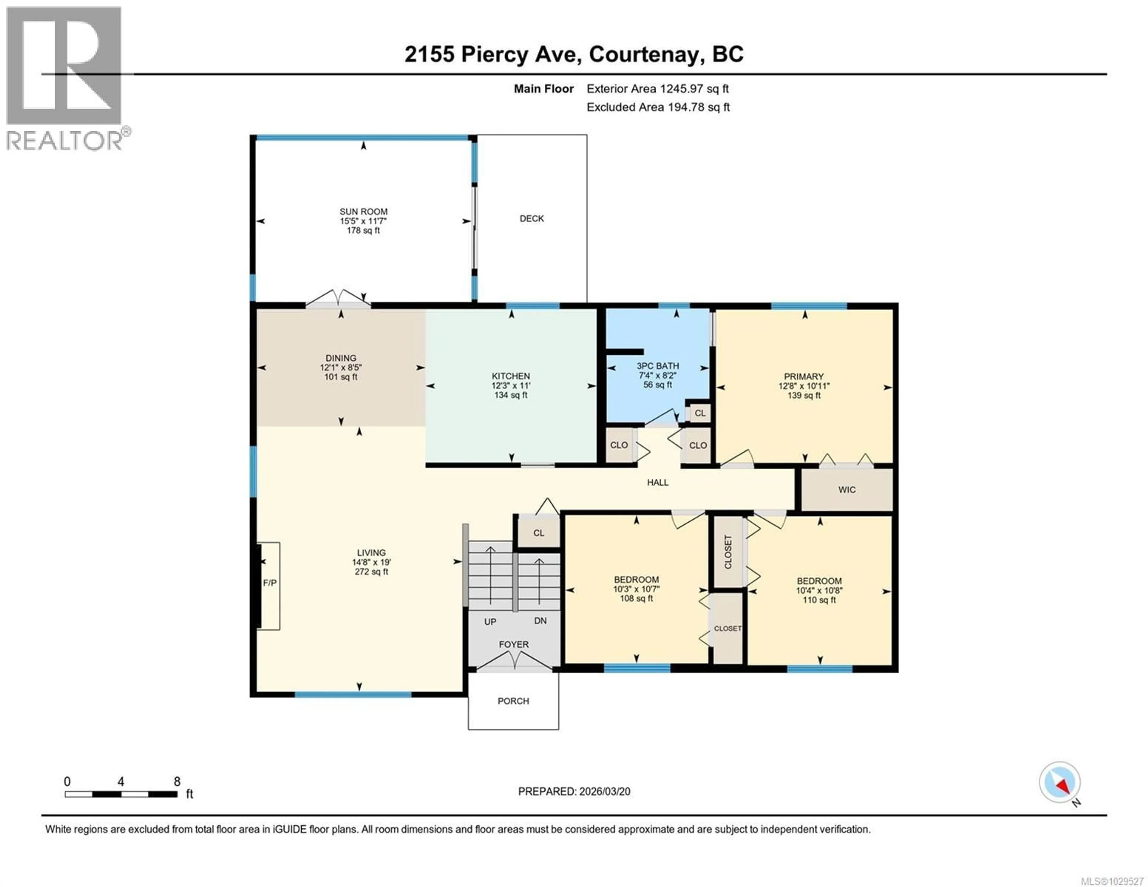 Floor plan for 2155 PIERCY AVENUE, Courtenay British Columbia V9N3G7