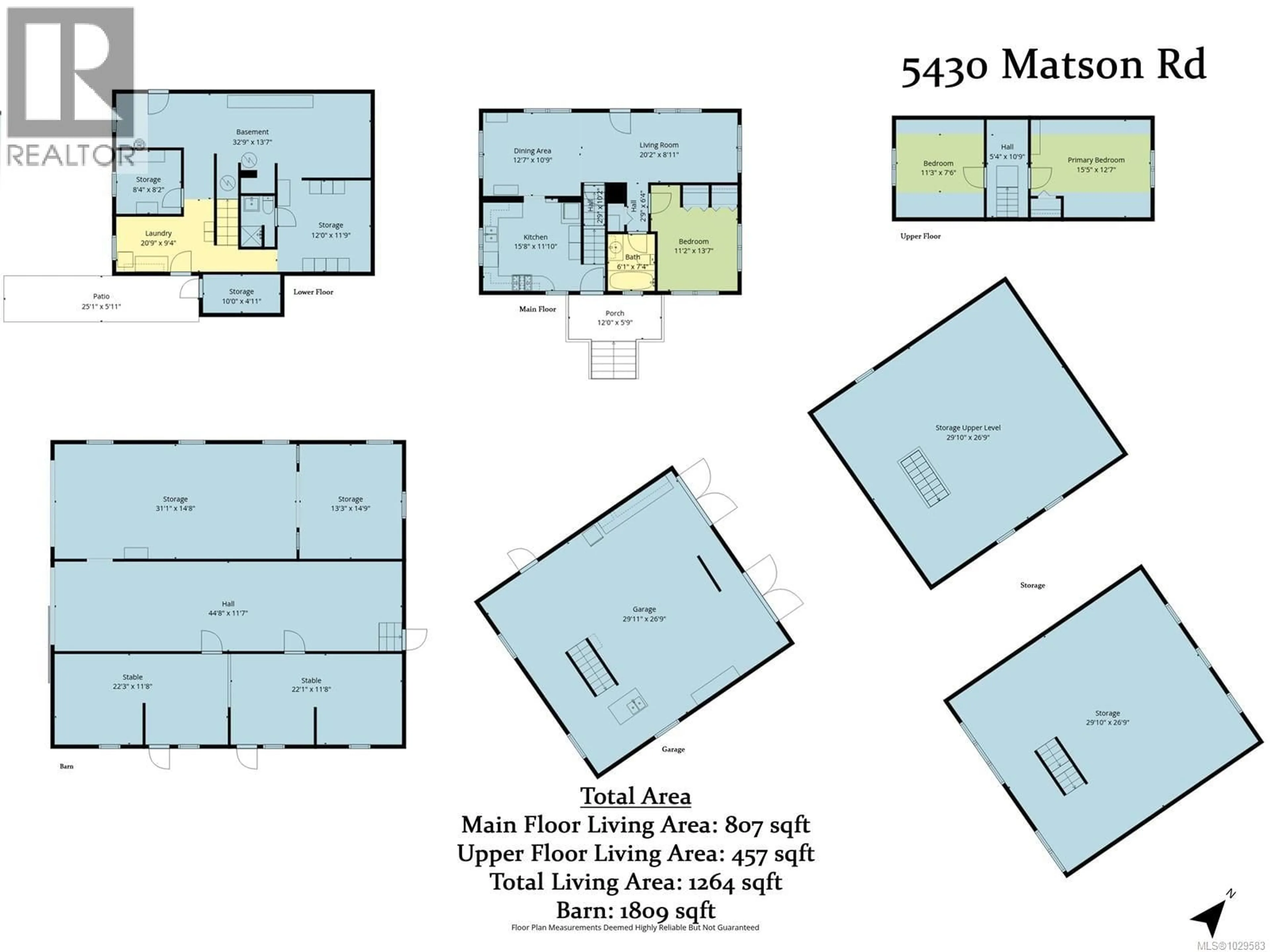 Floor plan for 5430 MATSON ROAD, Ladysmith British Columbia V9G1L9