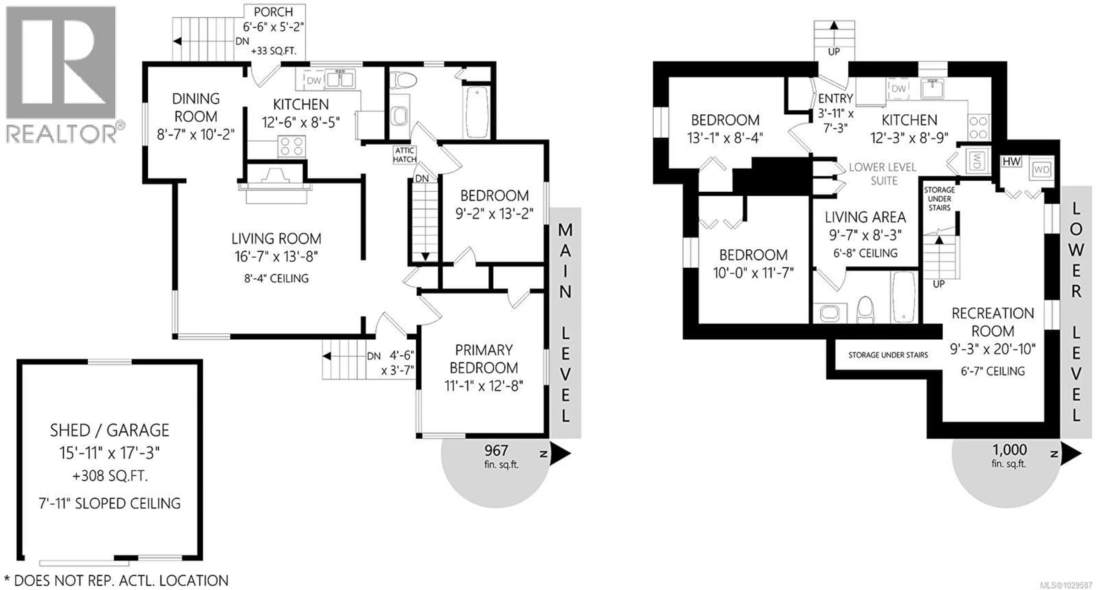 Floor plan for 444 STANNARD AVENUE, Victoria British Columbia V8S3M5