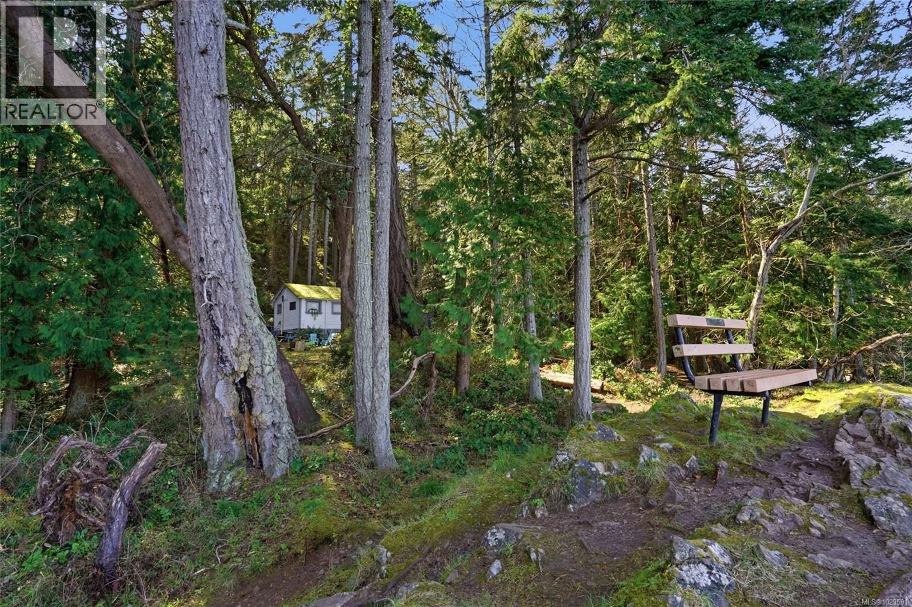 Patio, forest/trees view for 4800 MCGUFFIE ROAD, Nanaimo British Columbia V9T5B3