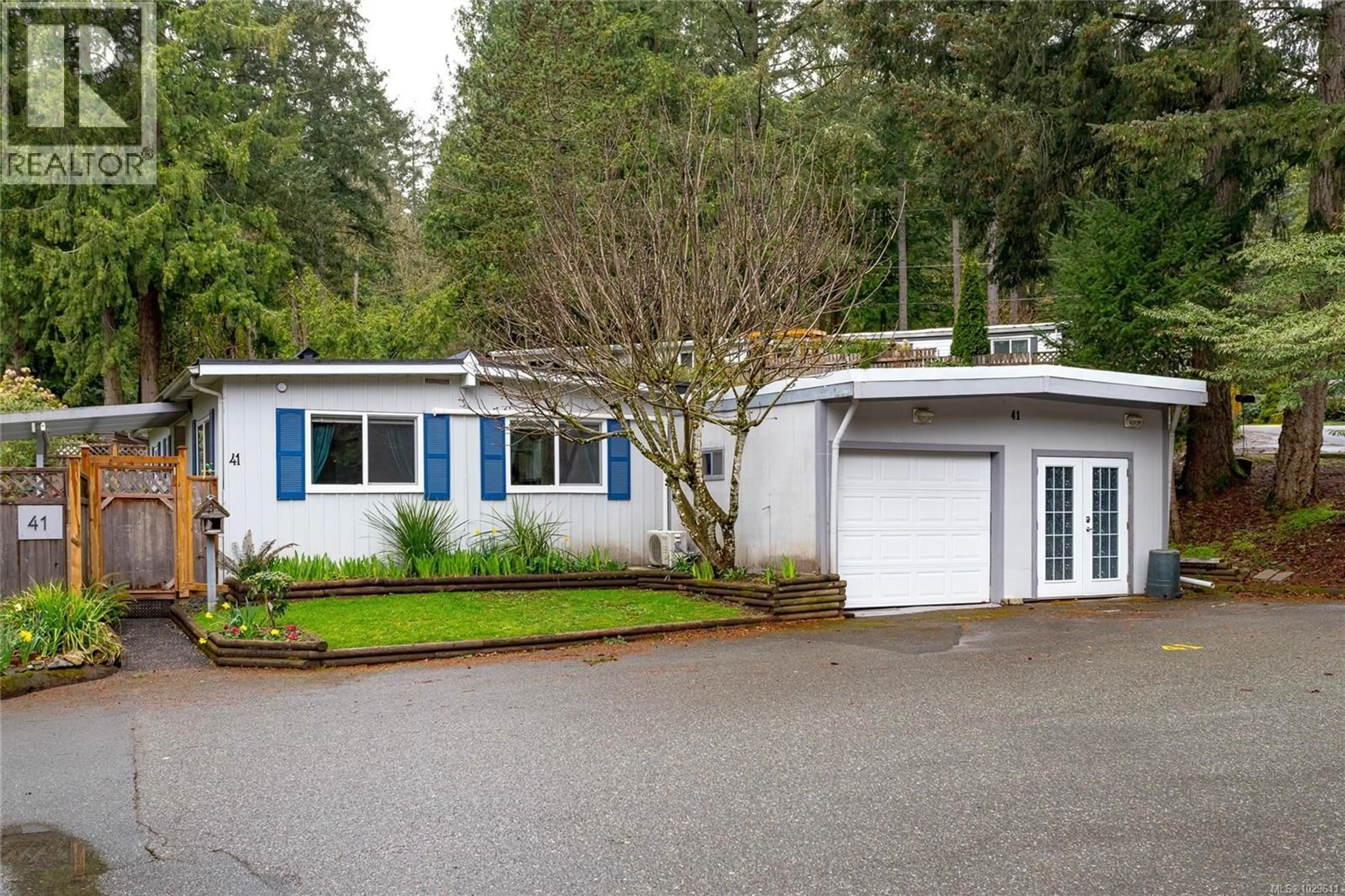 Home with vinyl exterior material, street for 41 - 2500 FLORENCE LAKE ROAD, Langford British Columbia V9B4H2