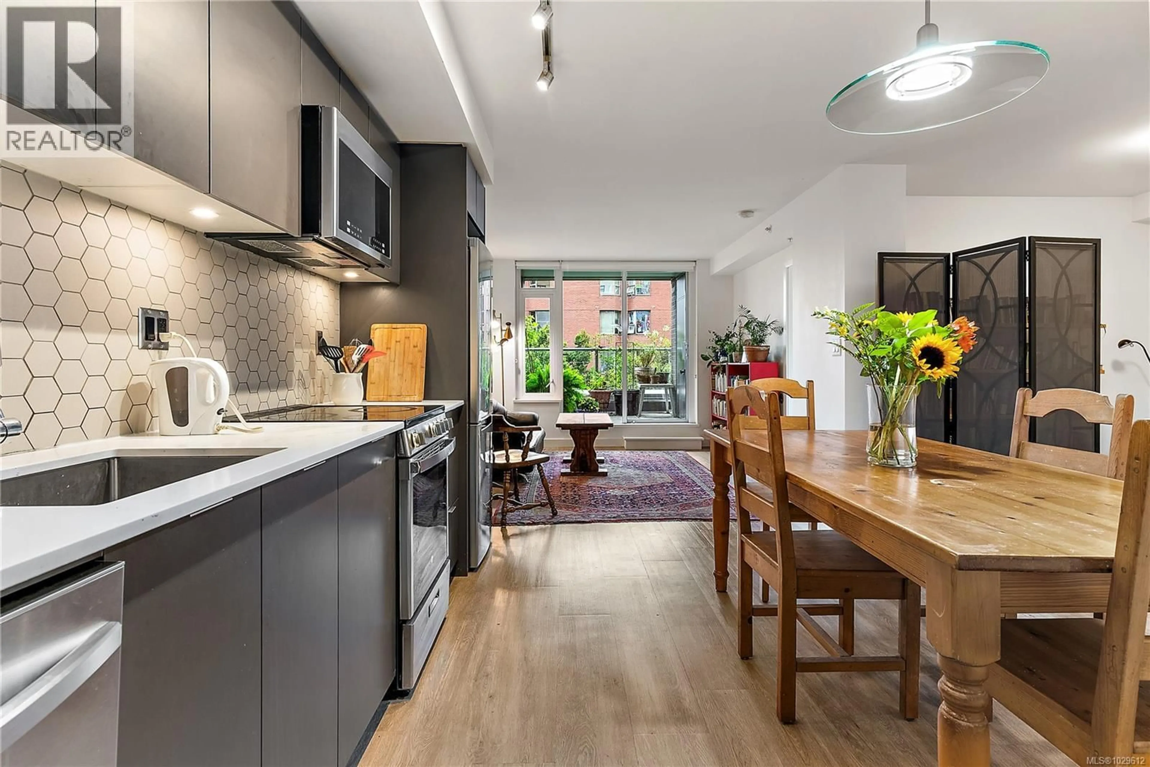 Open concept kitchen, unknown for 310 - 845 JOHNSON STREET, Victoria British Columbia V8W0G3