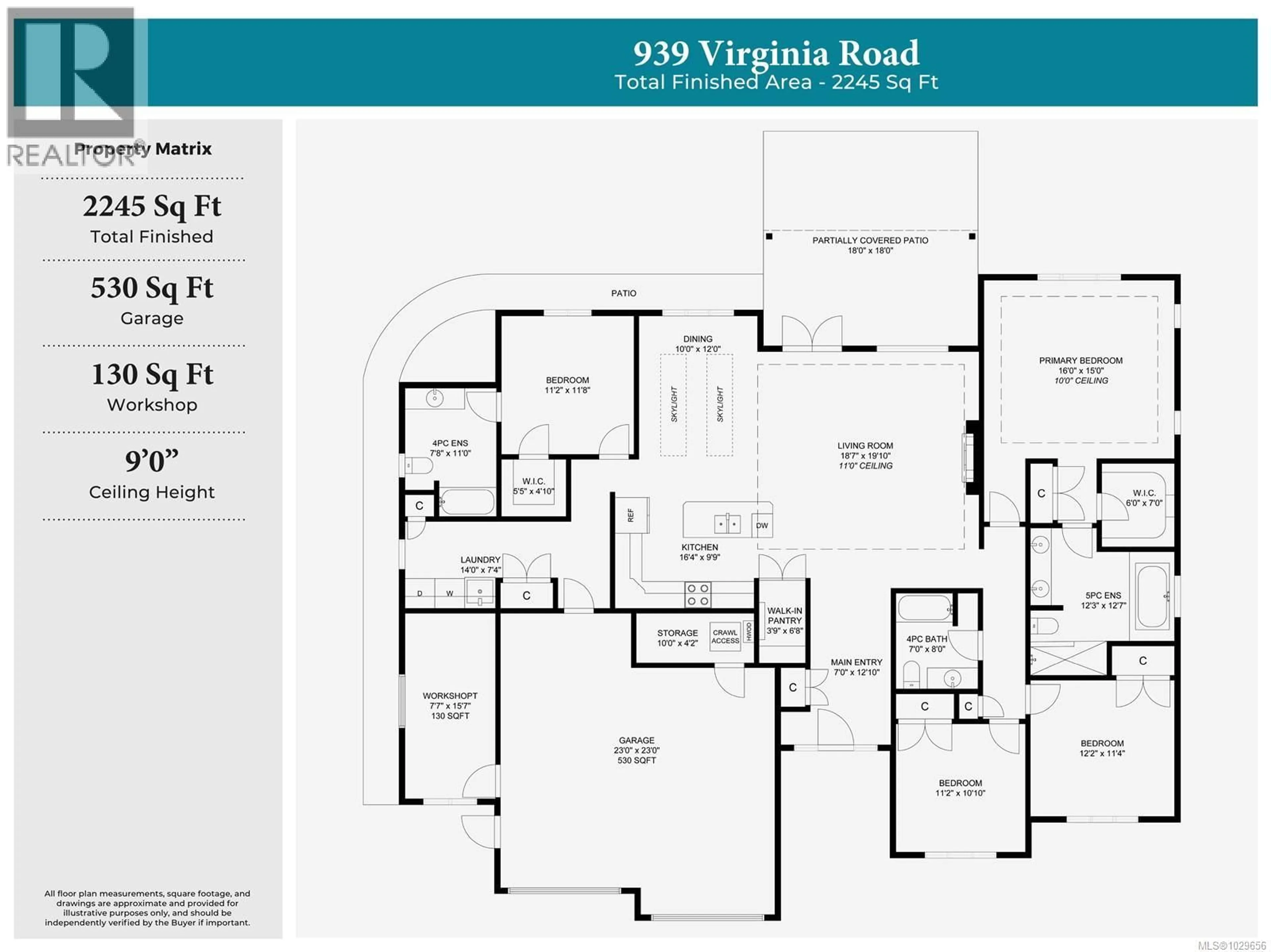 Floor plan for 939 VIRGINIA ROAD, Coombs British Columbia V0R1M0