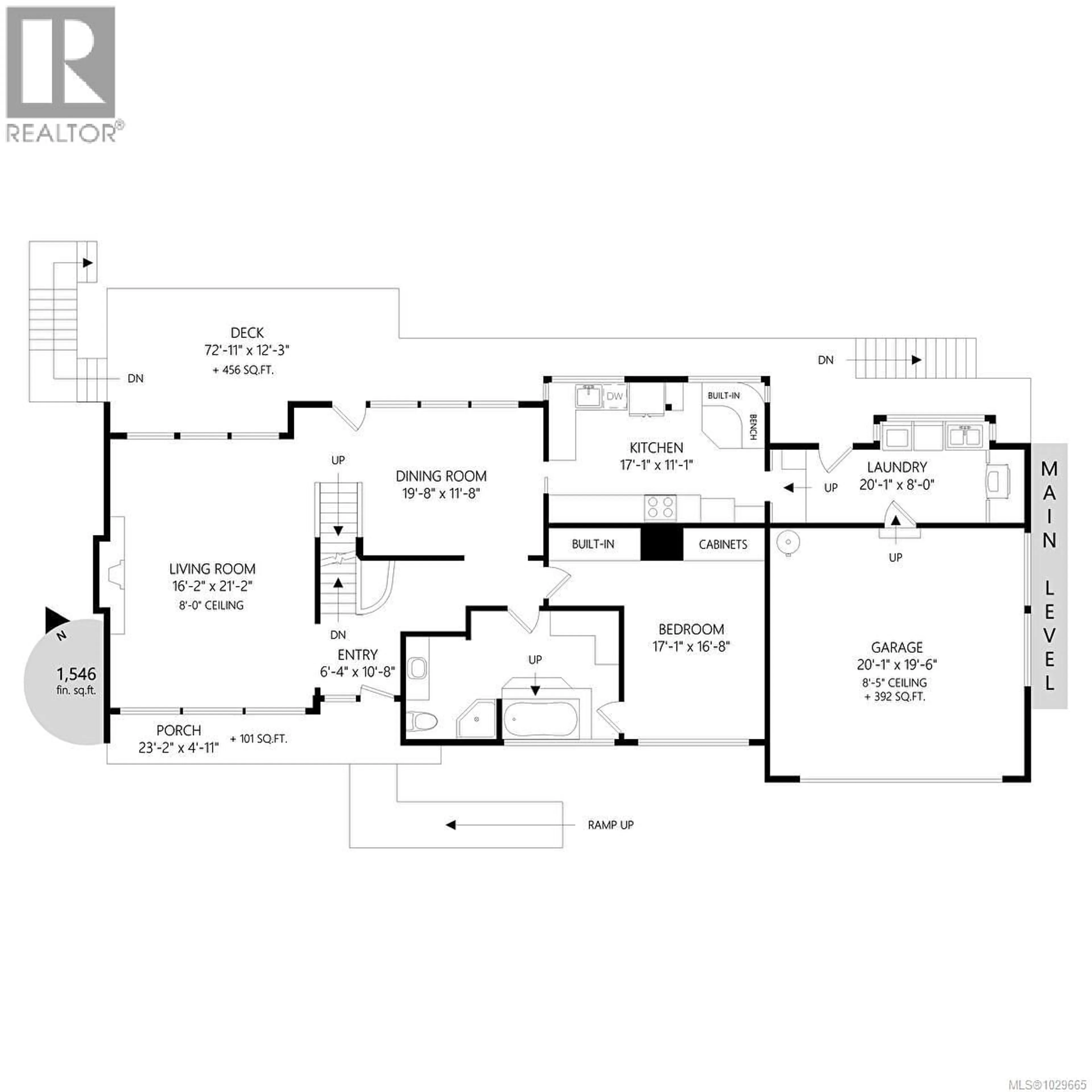 Floor plan for 1178 RHODA LANE, Esquimalt British Columbia V9A4H2