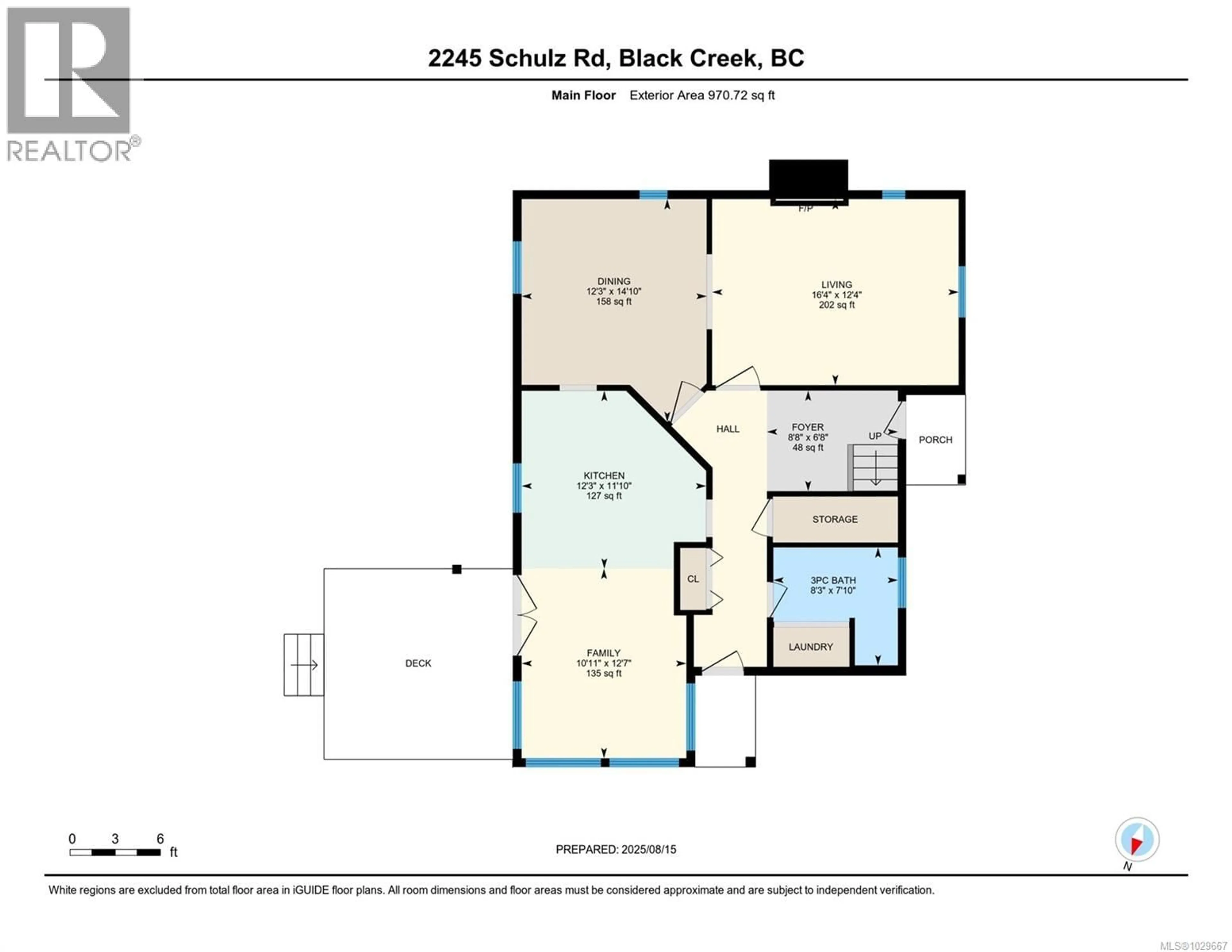 Floor plan for 2245 SCHULZ ROAD, Black Creek British Columbia V9J1K5