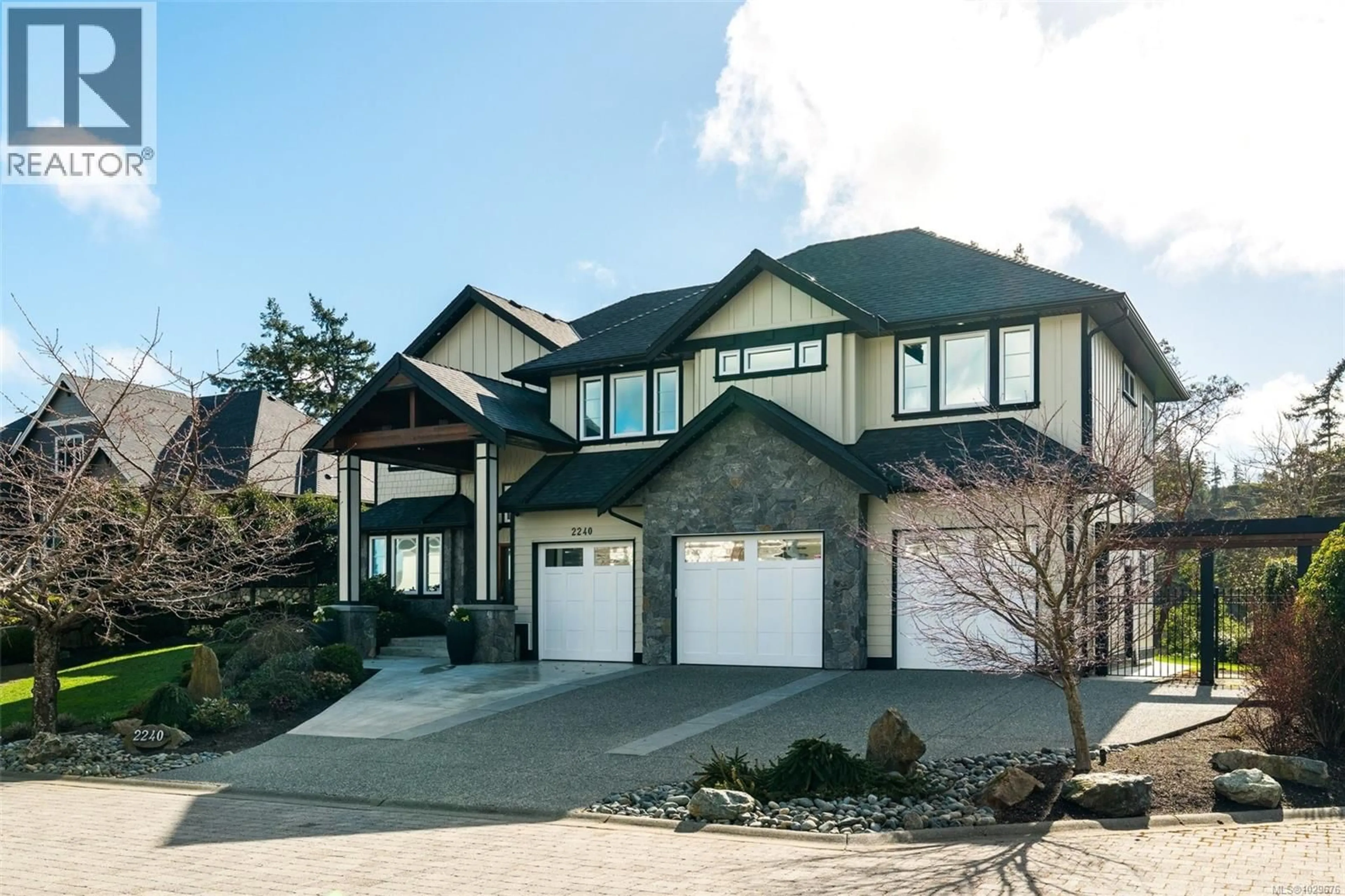 Home with vinyl exterior material, street for 2240 COMPASS POINTE PLACE, Langford British Columbia V9B6T1
