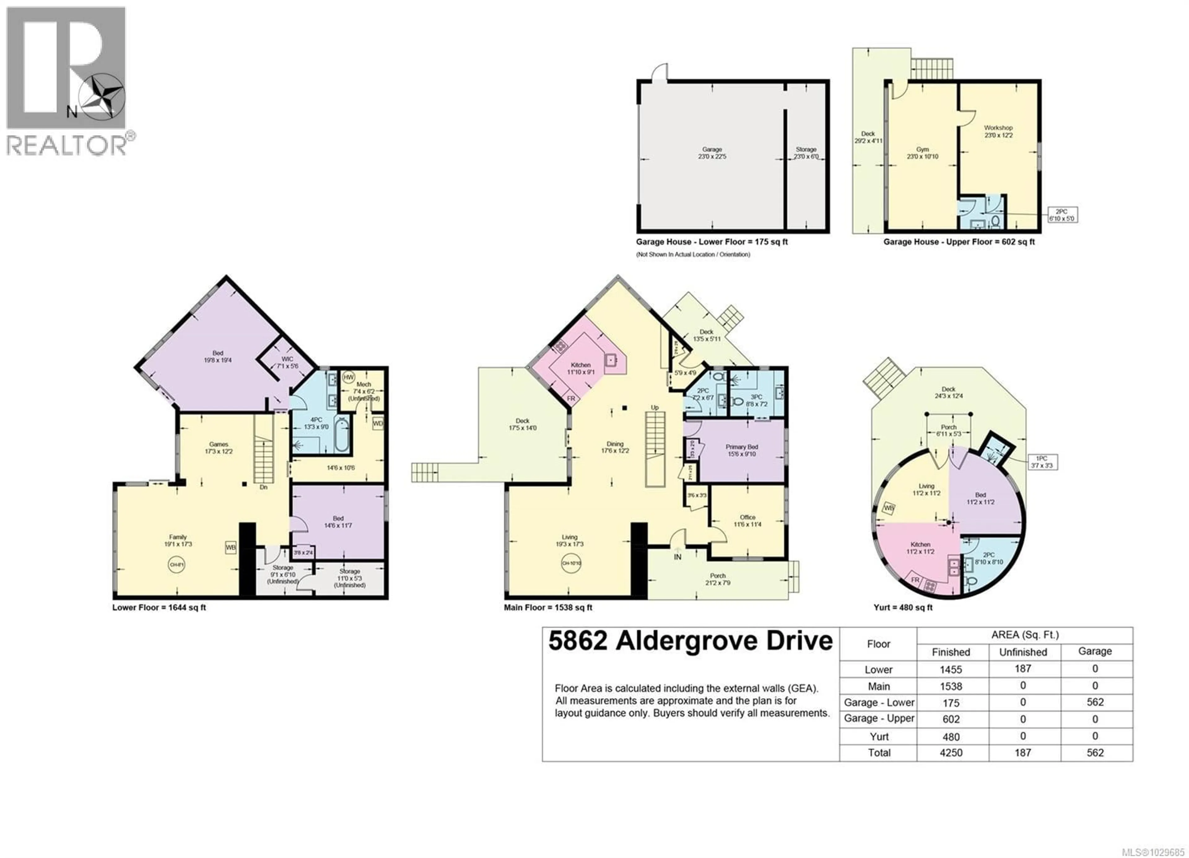 Floor plan for 5862 ALDERGROVE DRIVE, Courtenay British Columbia V9J1W2